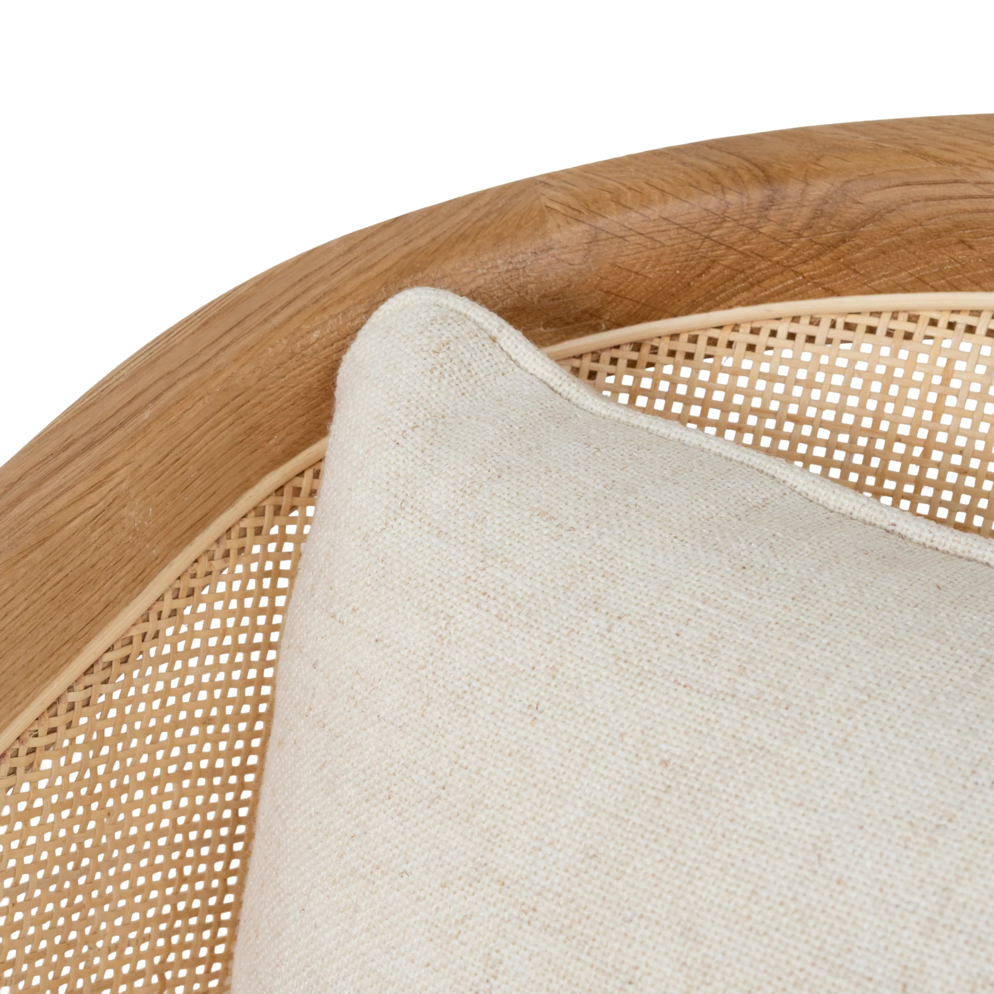 CDC10553-LJ Fabric Dining Chair - Dawn Beige (Set of 2) - Image 8