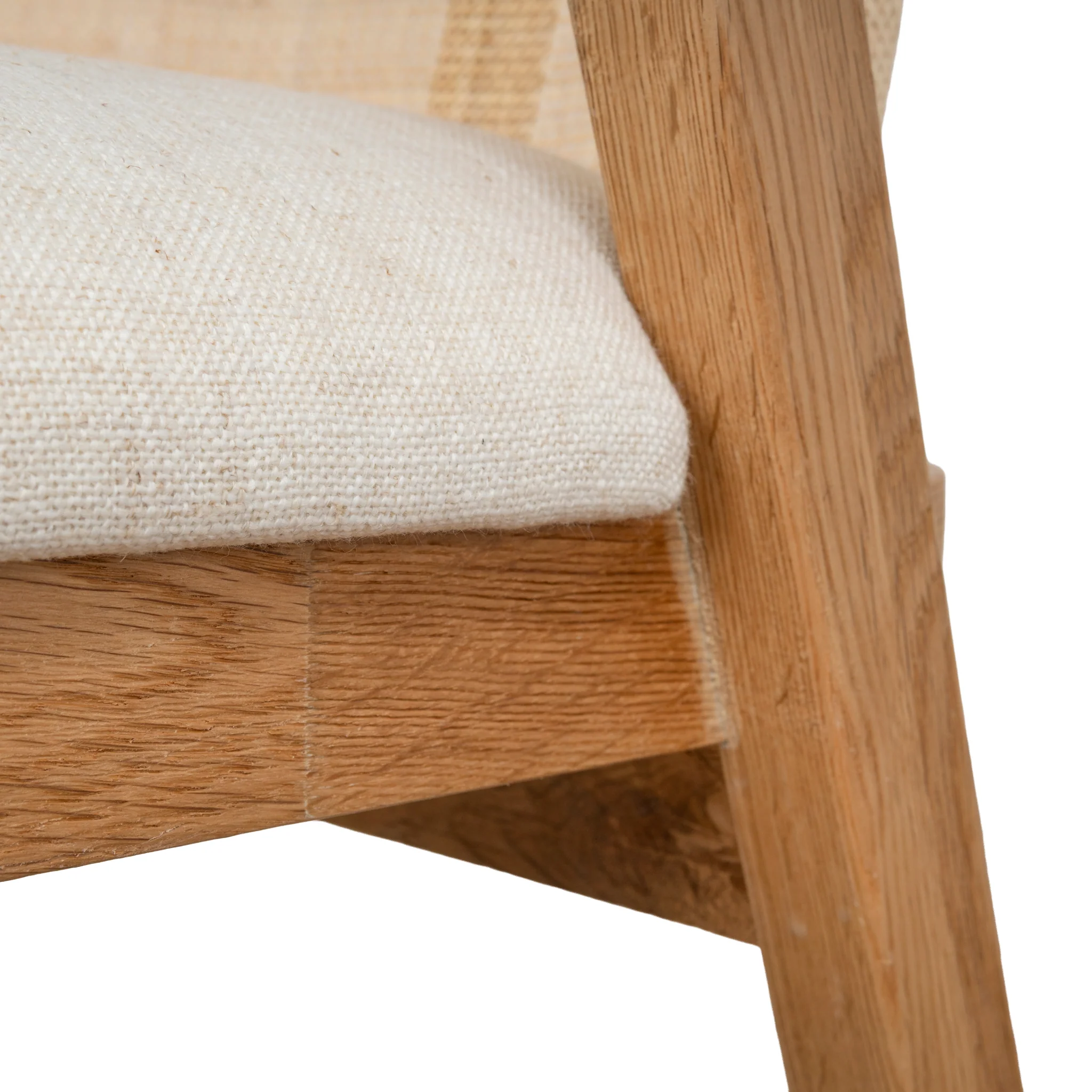 CDC10553-LJ Fabric Dining Chair - Dawn Beige (Set of 2) - Image 9