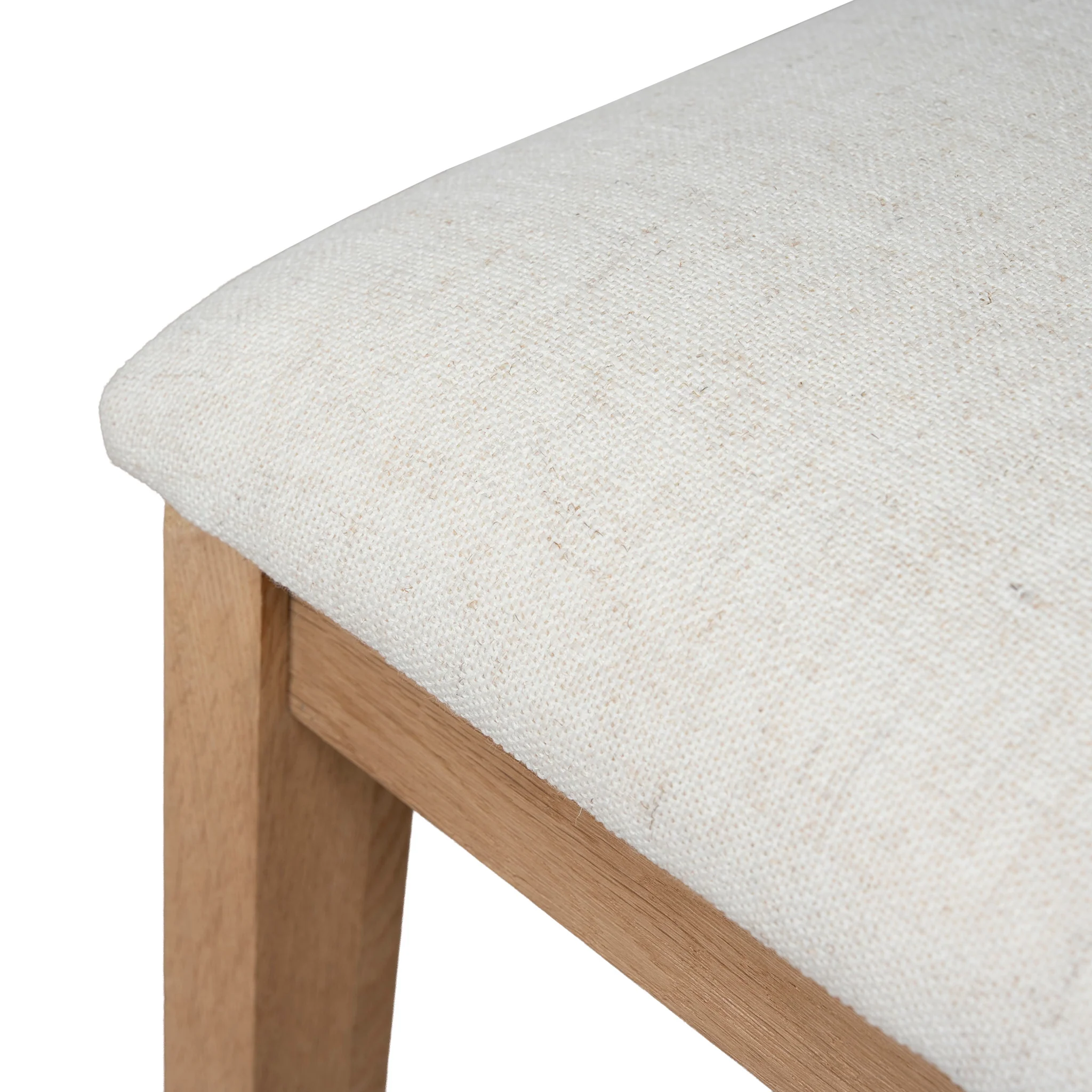 CDC10561-LJ Fabric Dining Chair - Dawn Beige (Set of 2) - Image 10