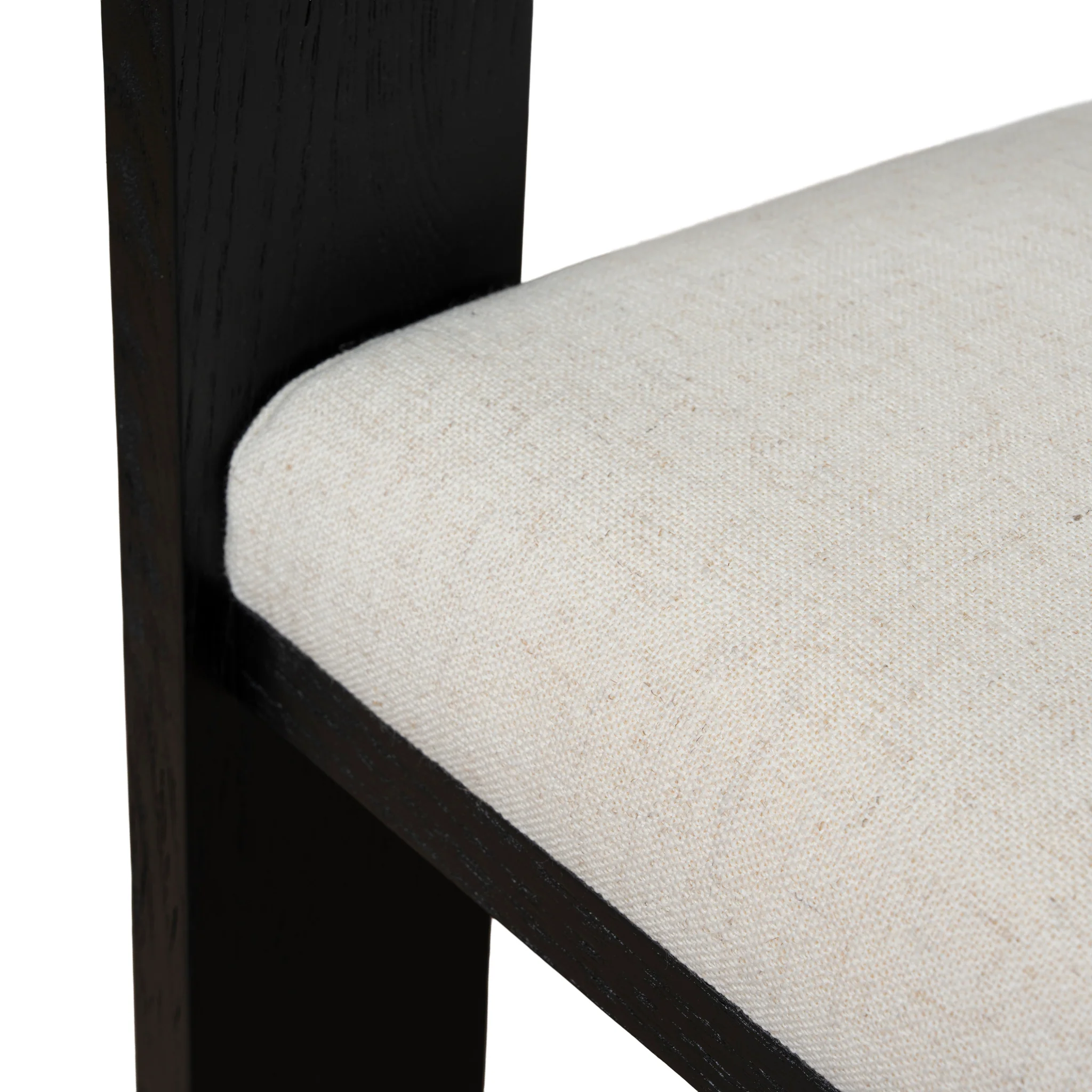 CDC10564-LJ Black ELM Dining Chair - Dawn Beige (Set of 2) - Image 11