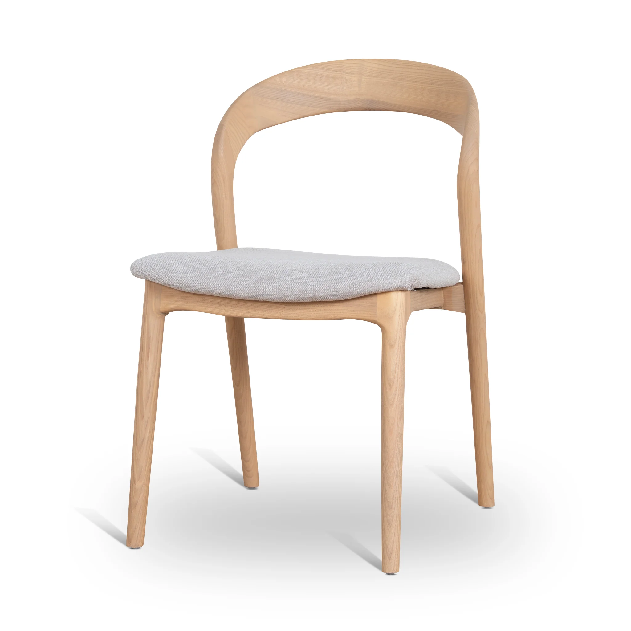CDC10569-NX Natural Dining Chair - Naxos Beige (Set of 2) - Image 3
