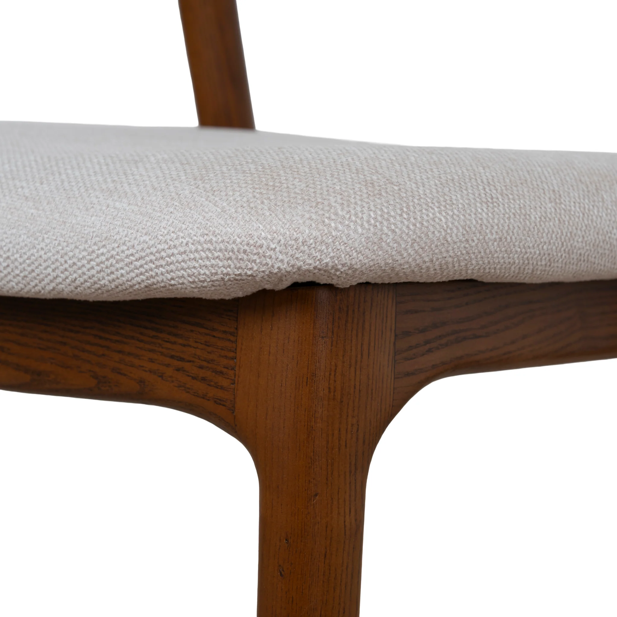 CDC10570-NX Walnut Dining Chair - Naxos Beige (Set of 2) - Image 11