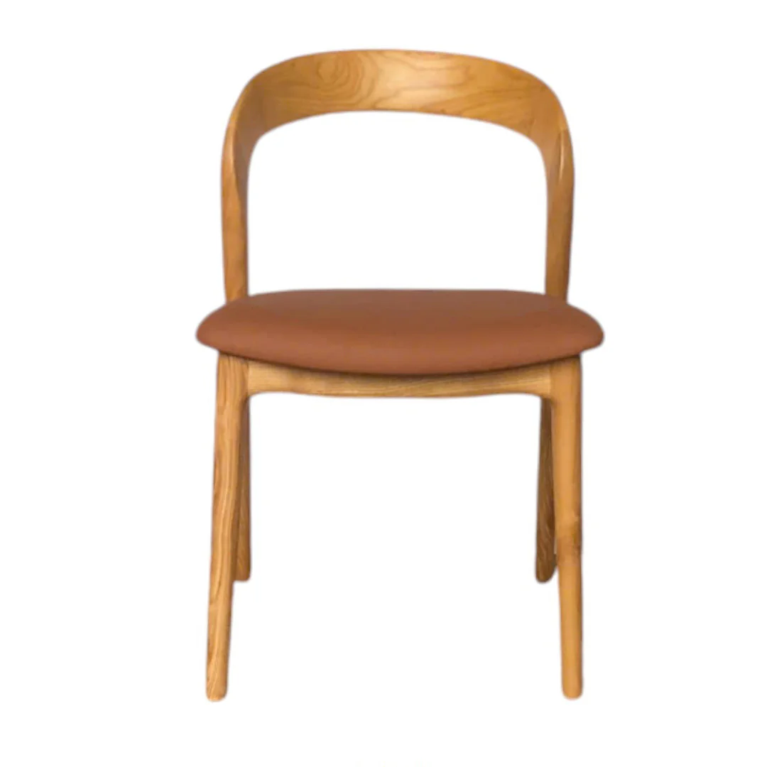 CDC10571-NX Natural Dining Chair - Naxos Tan (Set of 2) - Image 2