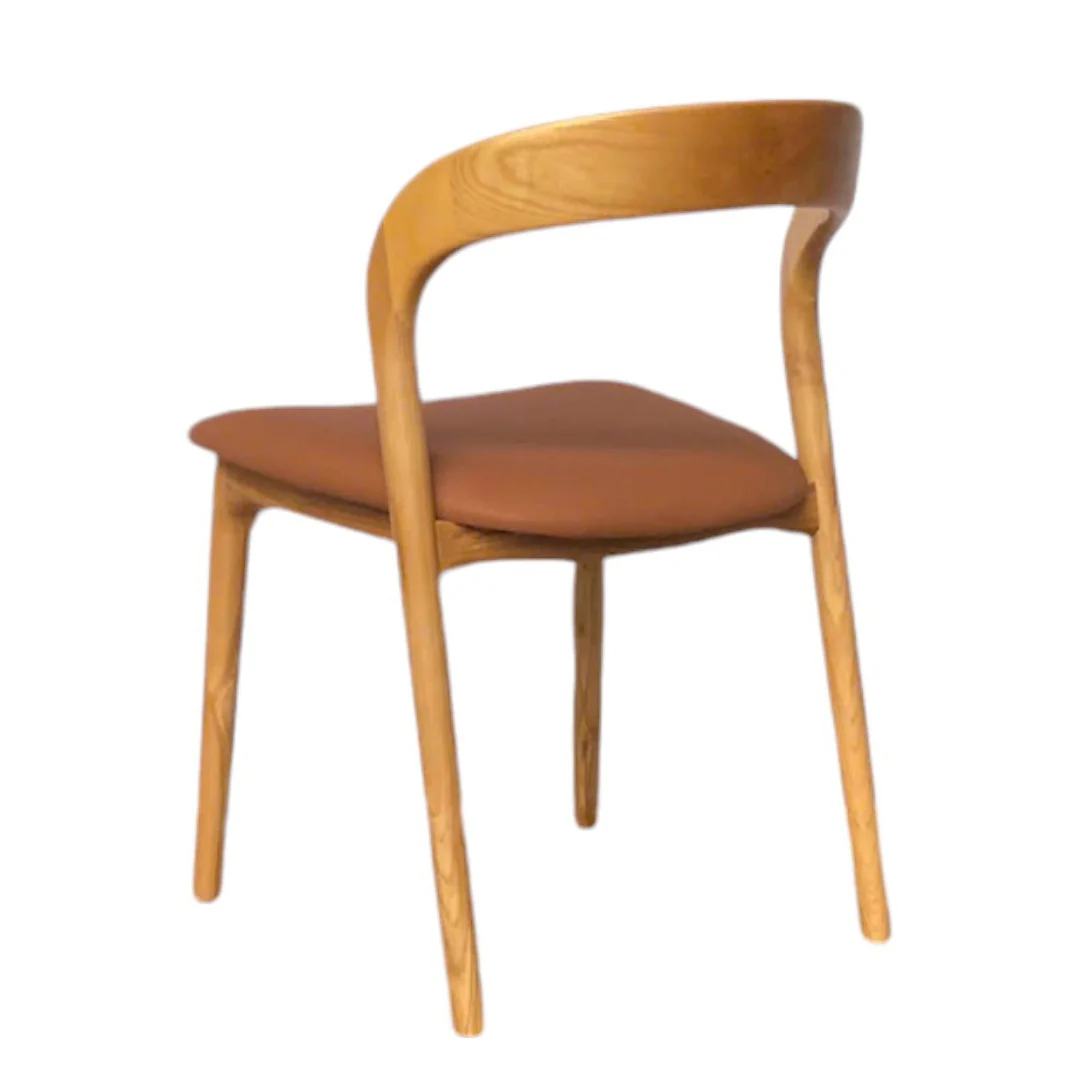 CDC10571-NX Natural Dining Chair - Naxos Tan (Set of 2) - Image 3