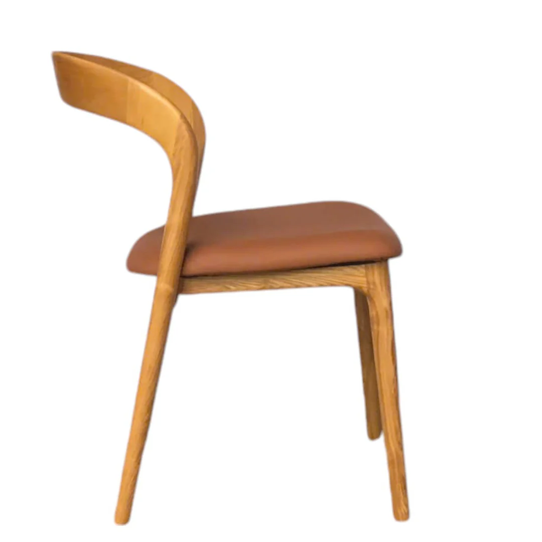 CDC10571-NX Natural Dining Chair - Naxos Tan (Set of 2) - Image 5