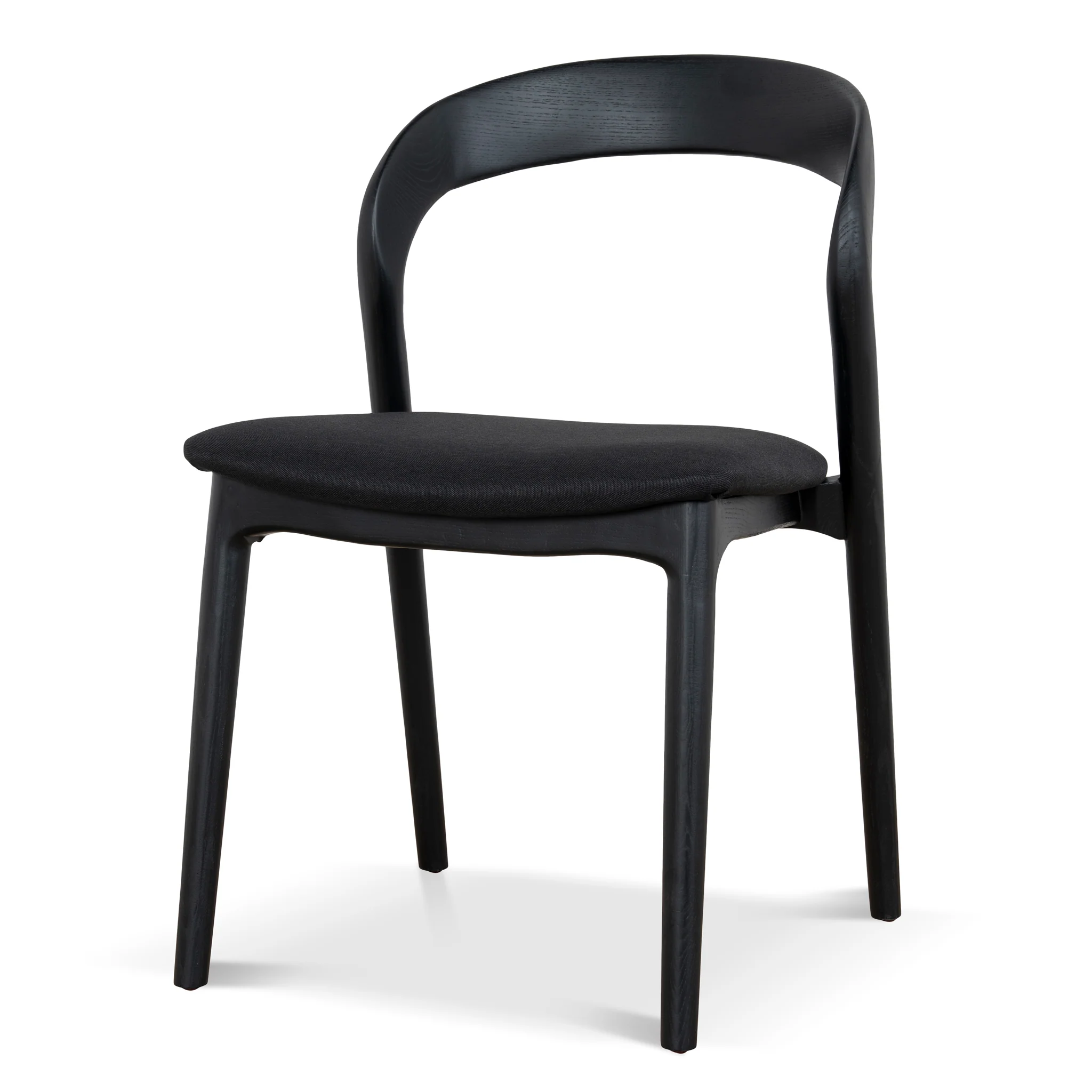 CDC10572-NX Dining Chair - Full Black (Set of 2) - Image 3