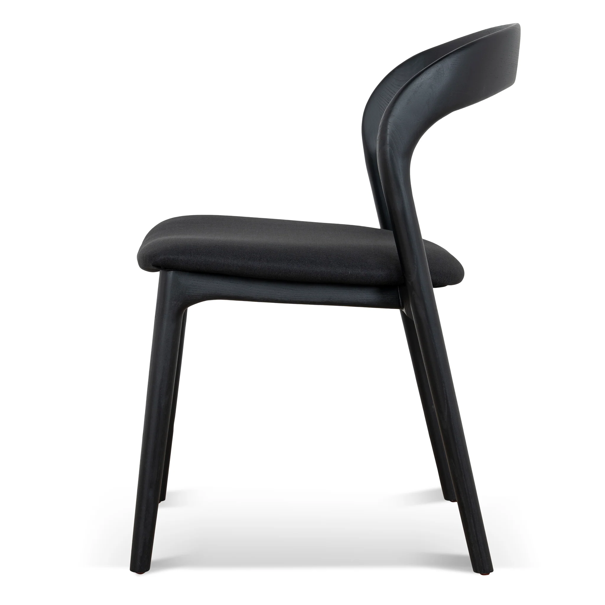 CDC10572-NX Dining Chair - Full Black (Set of 2) - Image 4