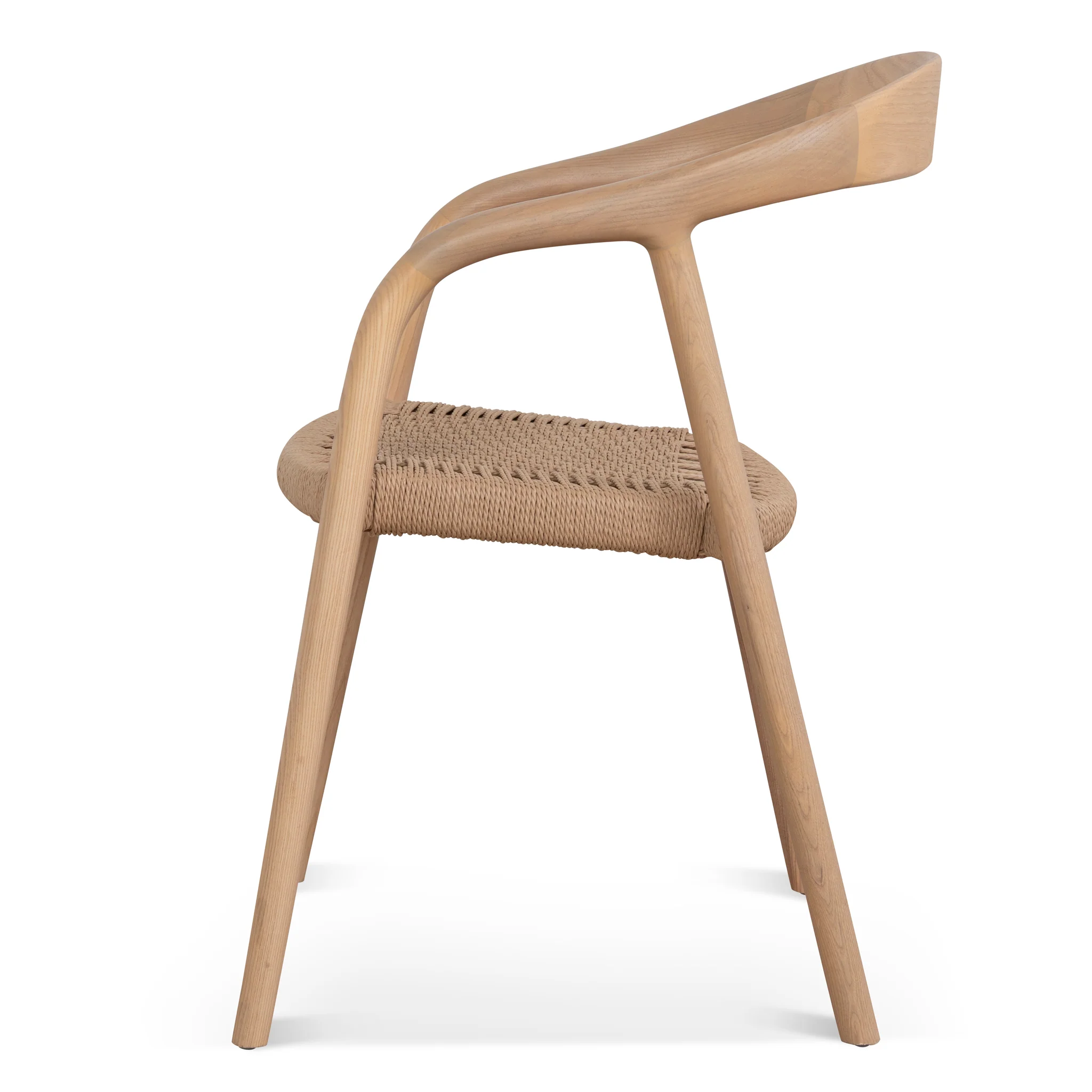 CDC10580-NX Rattan Dining Chair - Natural (Set of 2) - Image 4