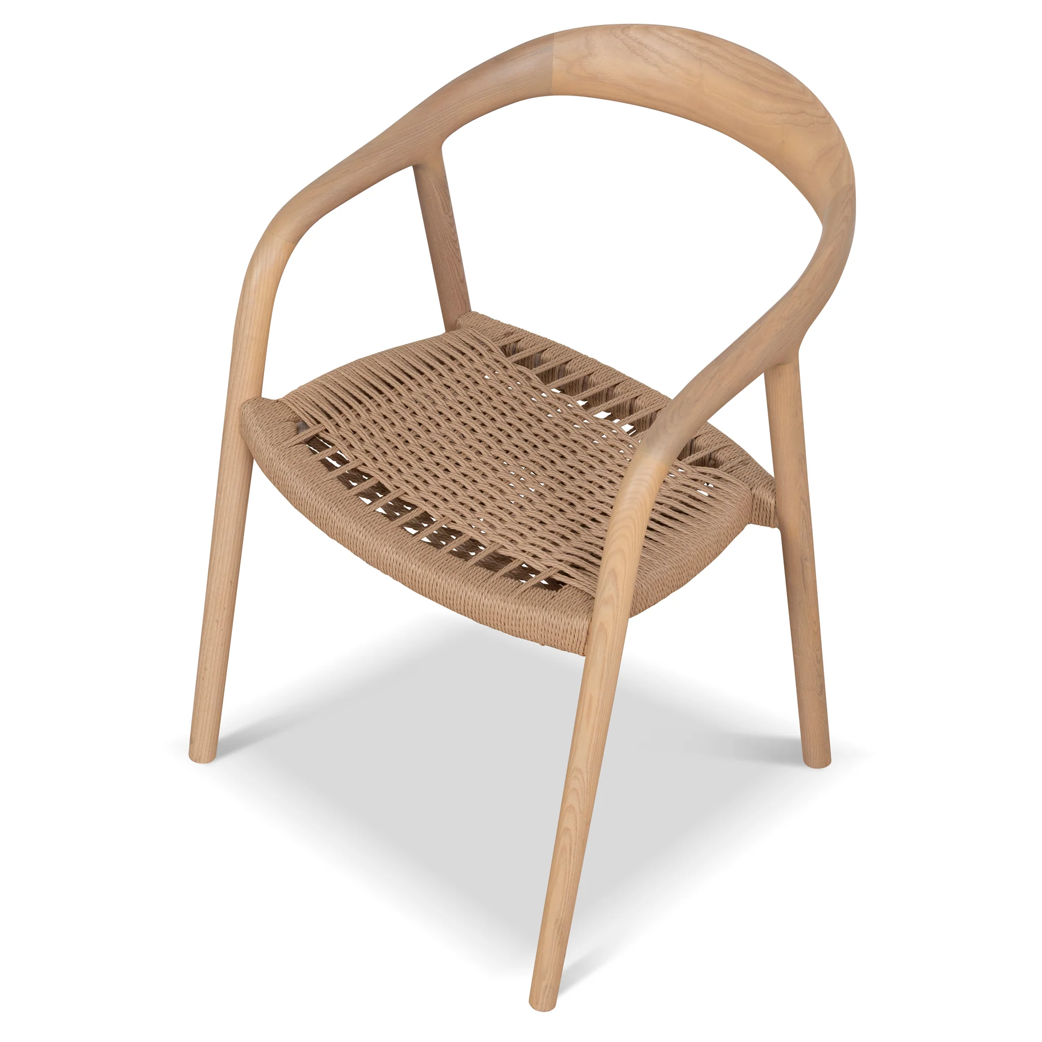 CDC10580-NX Rattan Dining Chair - Natural (Set of 2) - Image 7