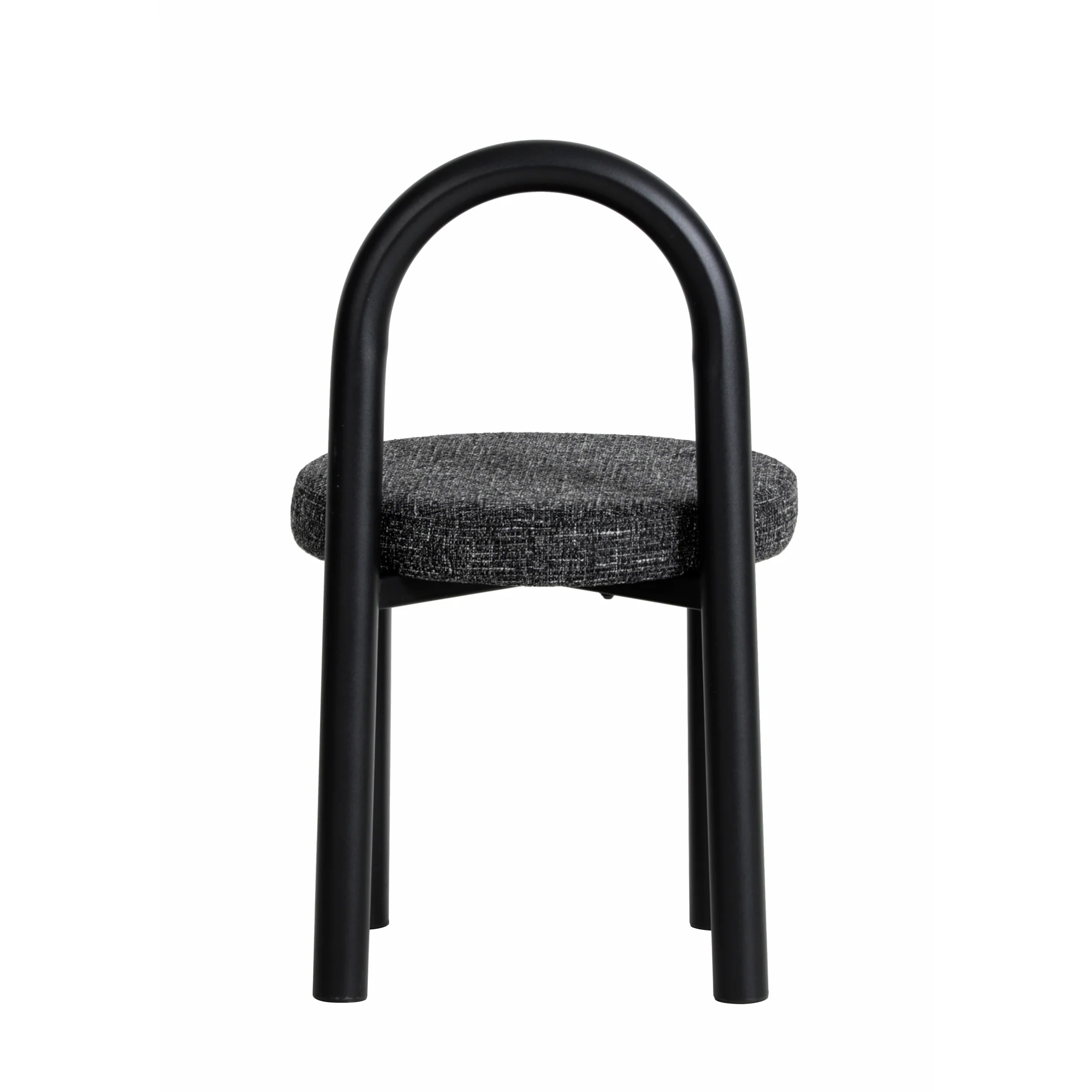 CDC12015-FH Black Dining Chair - Field Charcoal (Set of 2) - Image 7