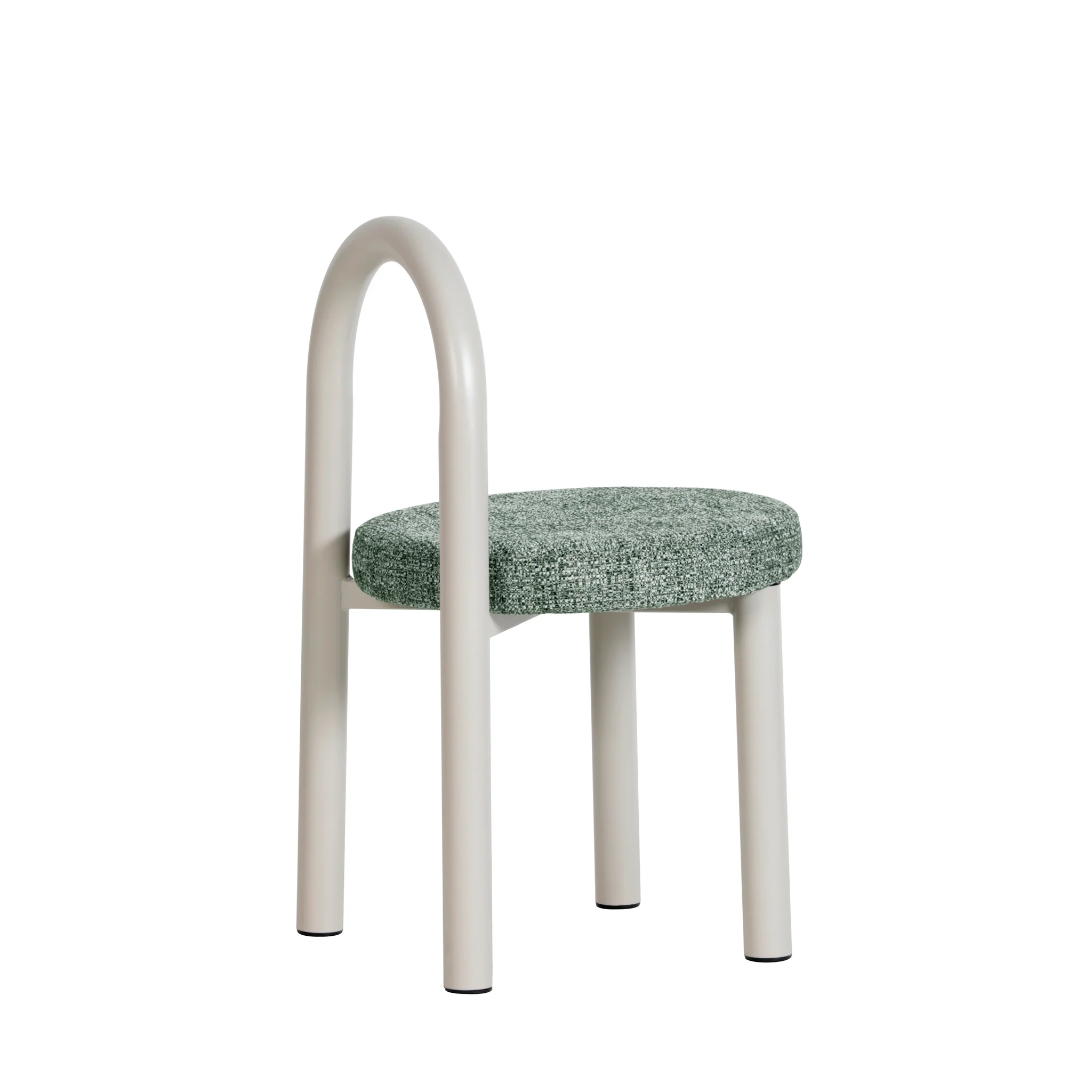 CDC12017-FH Light Grey Dining Chair - Spring Green (Set of 2) - Image 6