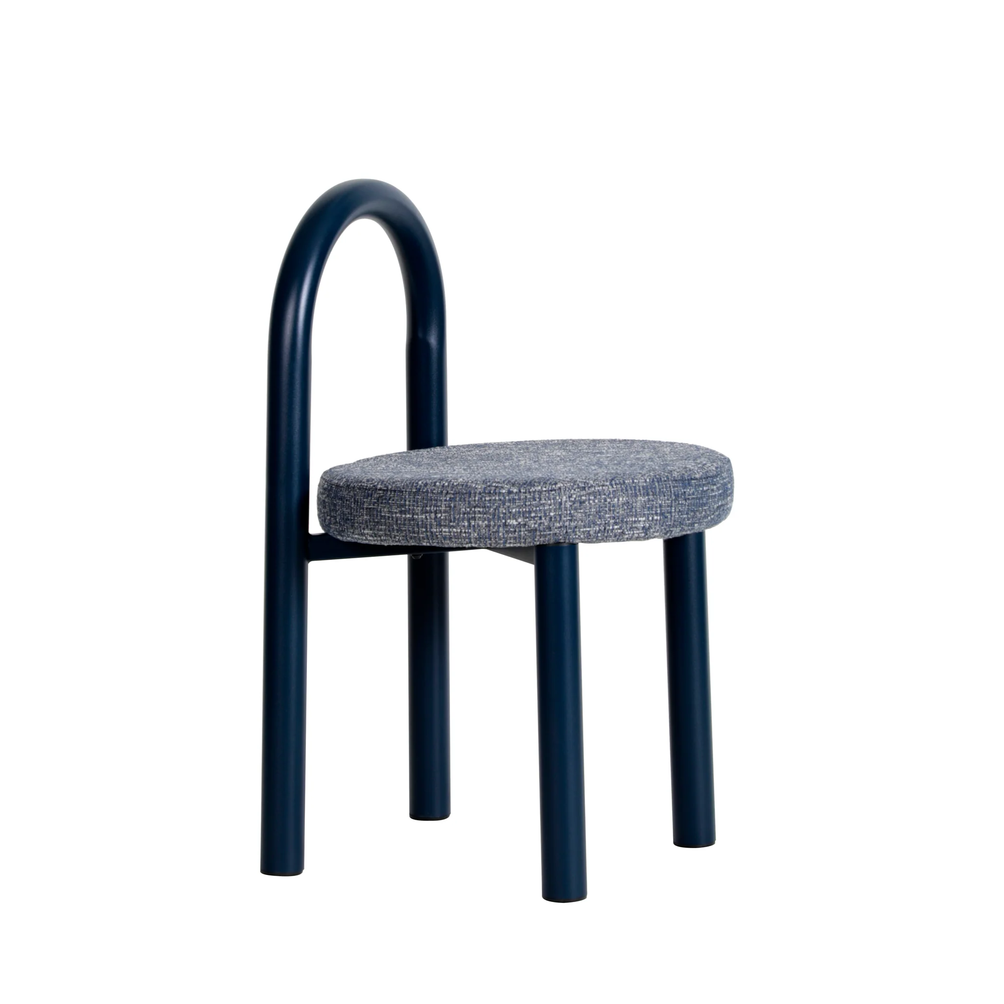 CDC12018-FH Navy Dining Chair - Prussian Blue (Set of 2) - Image 5