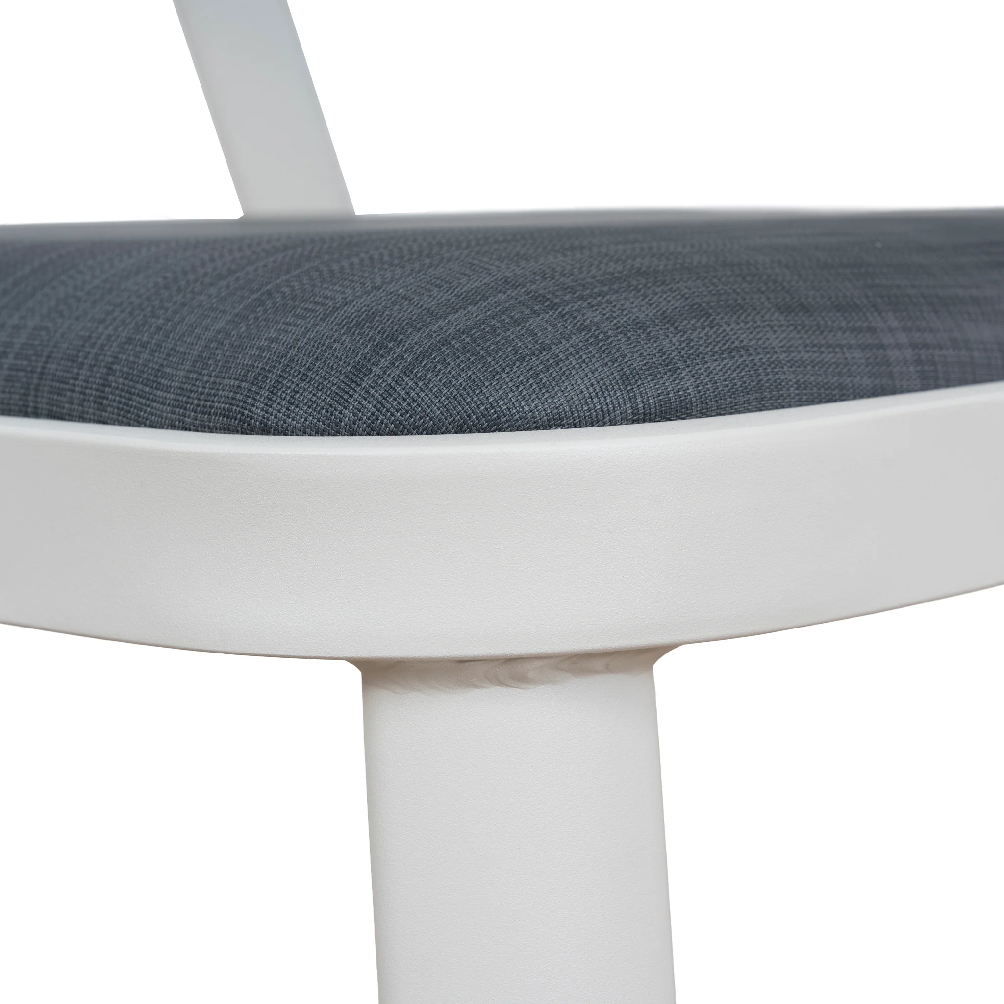 CDC12049-ID Sand White Outdoor Dining Chair - Grey (Set of 2) - Image 11