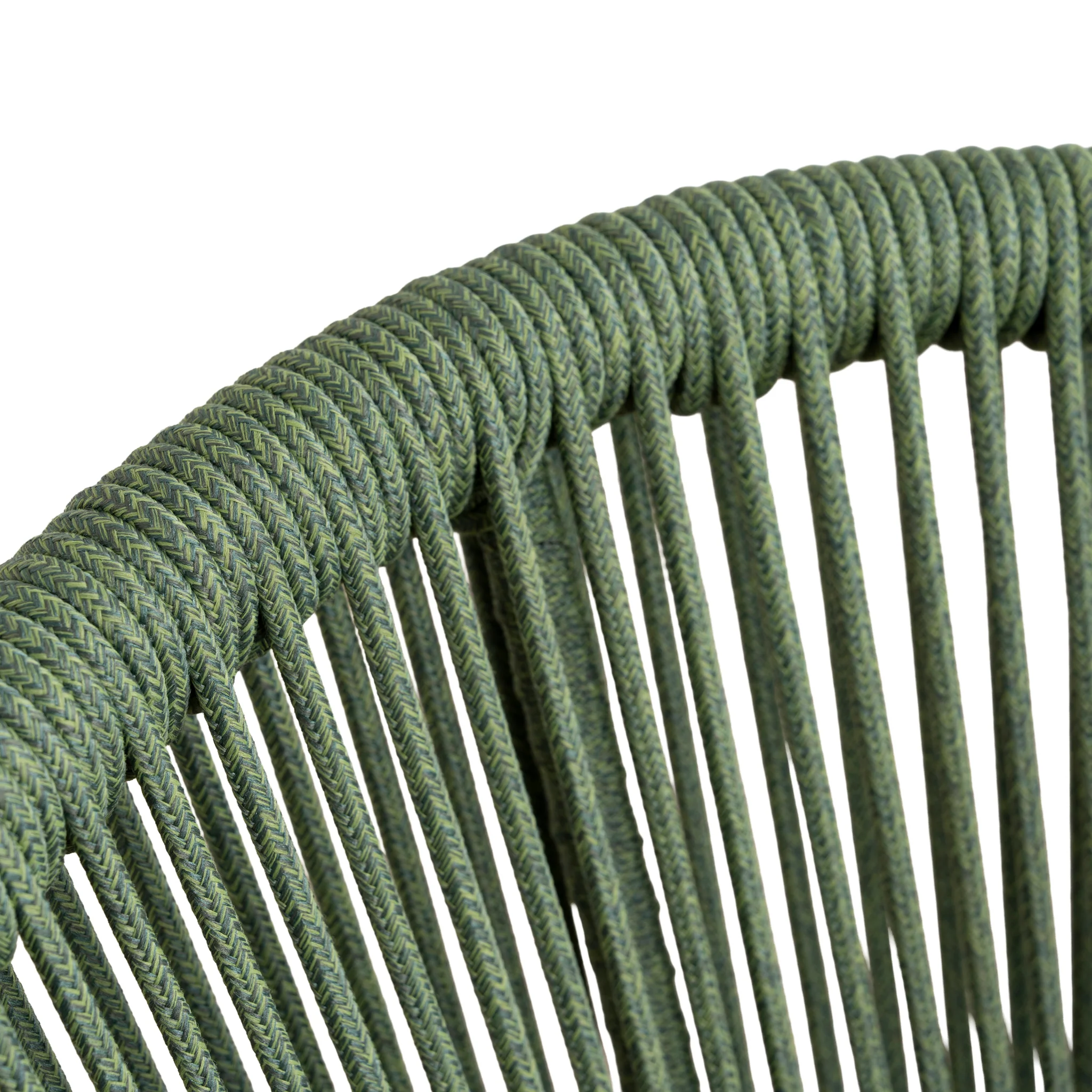 CDC12050-ID Army Green Outdoor Dining Chair - Grey (Set of 2) - Image 13