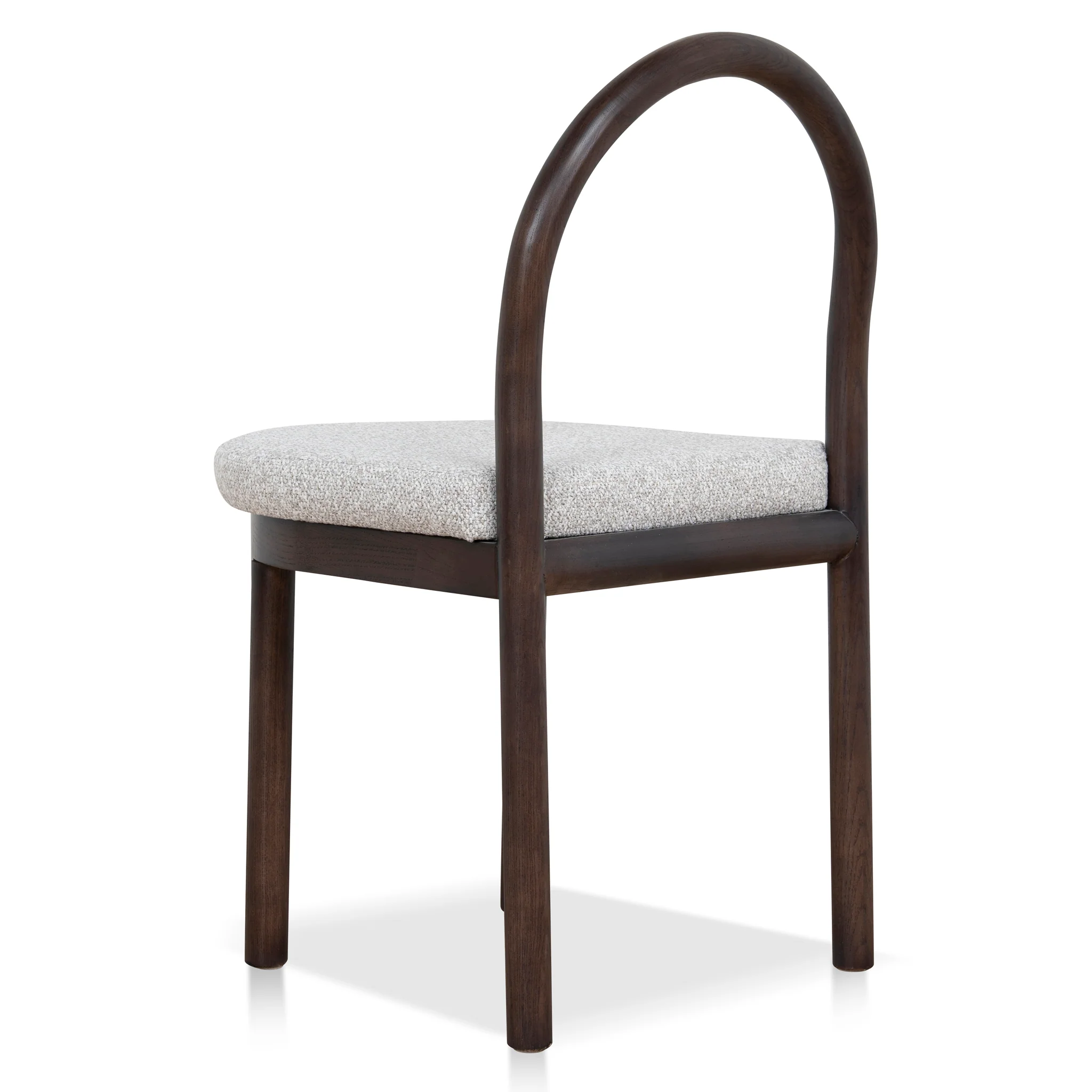 CDC12107-LJ Brown Dining Chair - Clay Grey (Set of 2) - Image 5
