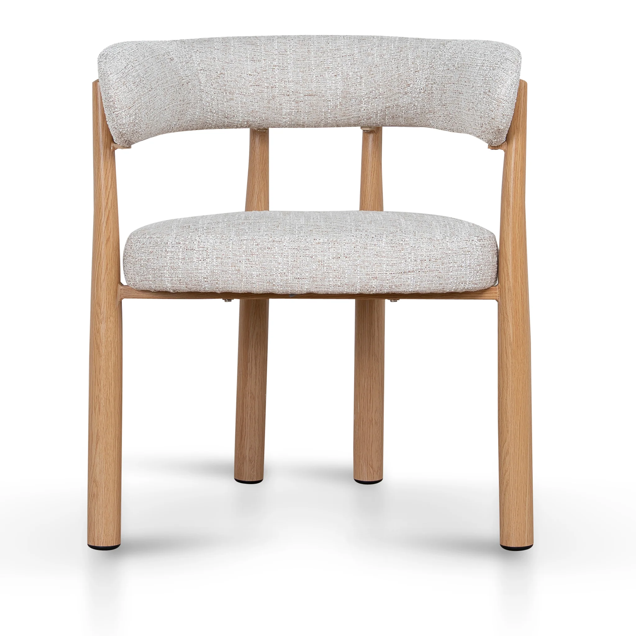 CDC12444-CI Natural Dining Chair - Kalunfu Beige (Set of 2) - Image 2