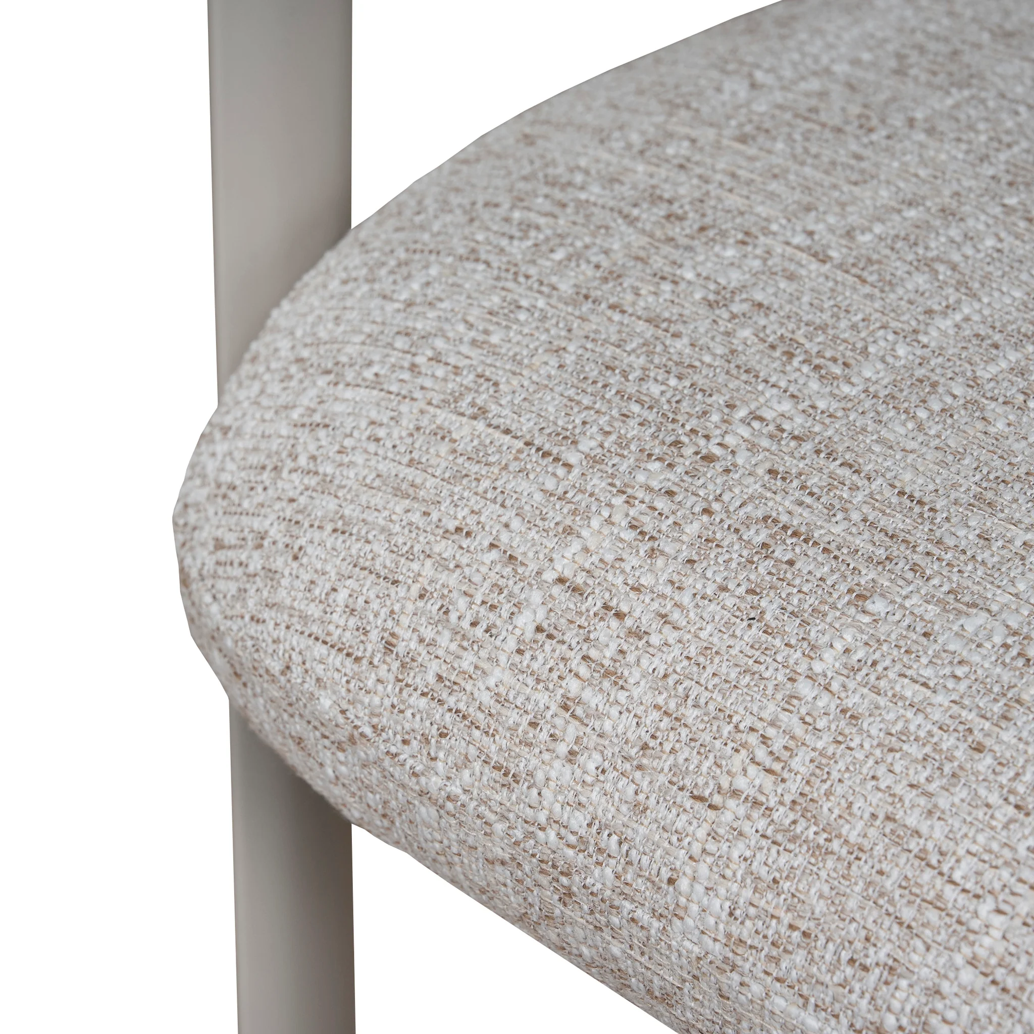 CDC12453-CI Cream Dining Chair - Pale Beige (Set of 2) - Image 11