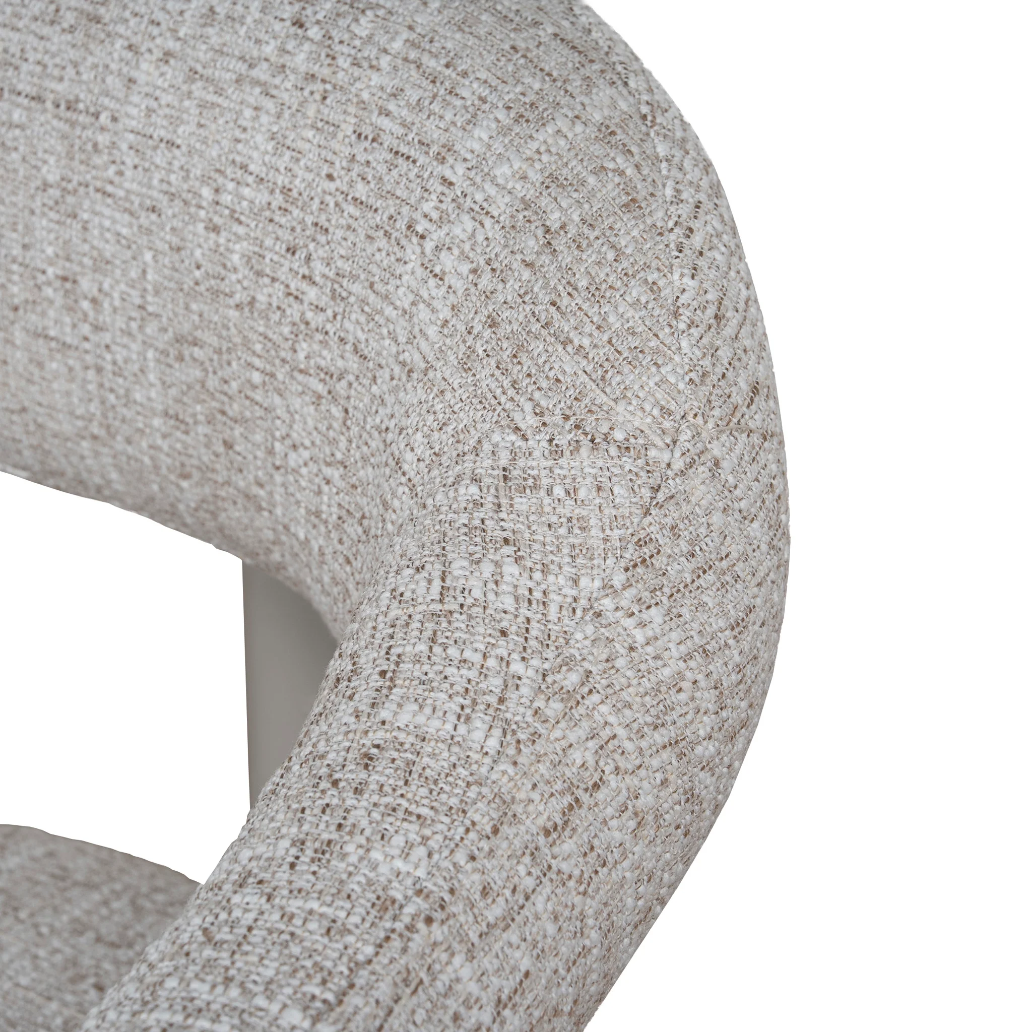 CDC12453-CI Cream Dining Chair - Pale Beige (Set of 2) - Image 9