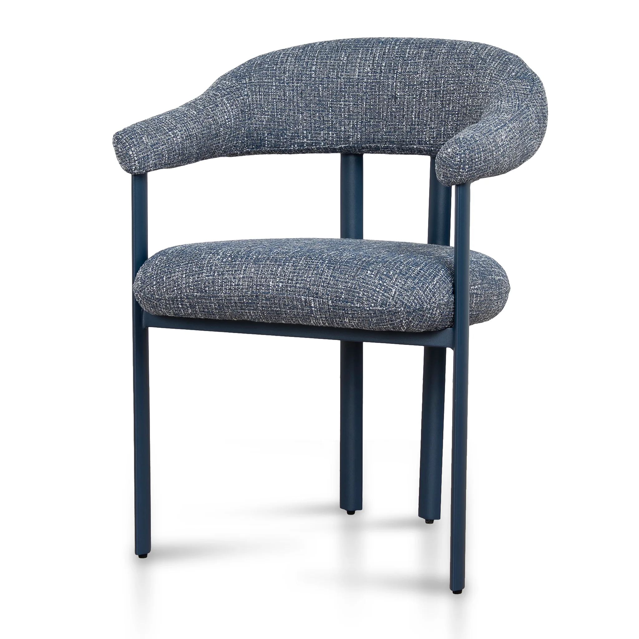 CDC12454-CI Blue Sand Dining Chair - Prussian Blue (Set of 2) - Image 3