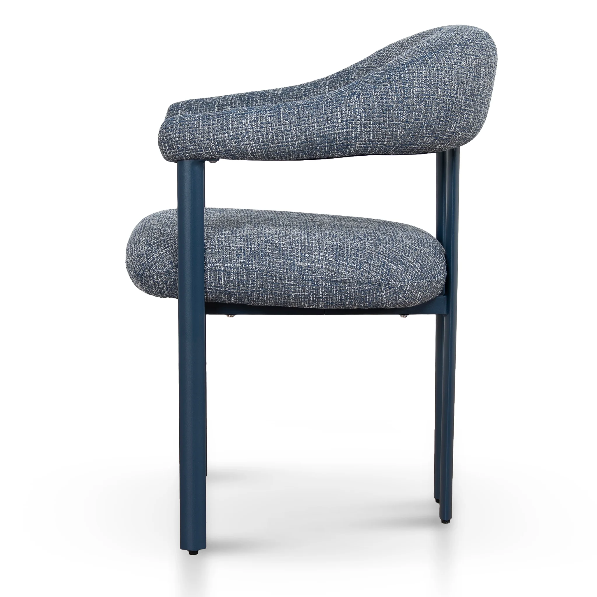 CDC12454-CI Blue Sand Dining Chair - Prussian Blue (Set of 2) - Image 4