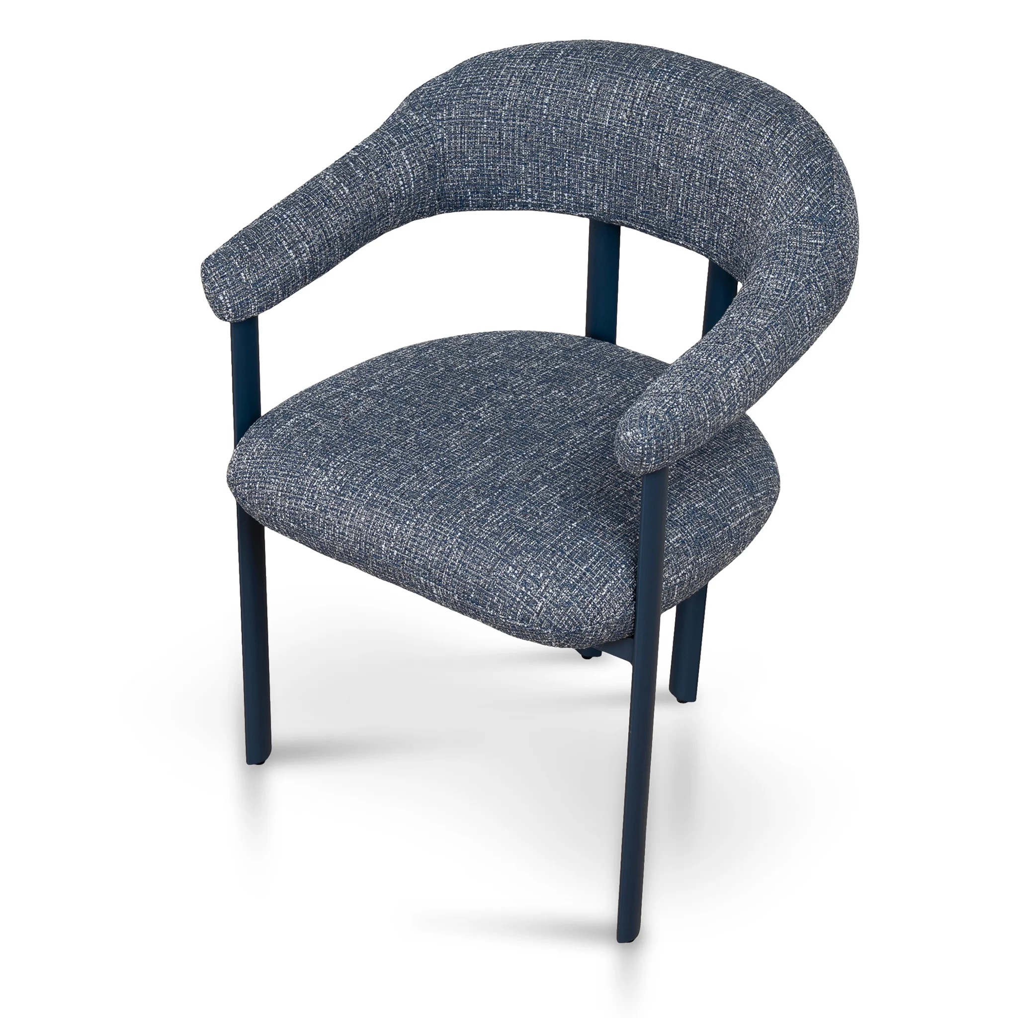 CDC12454-CI Blue Sand Dining Chair - Prussian Blue (Set of 2) - Image 7