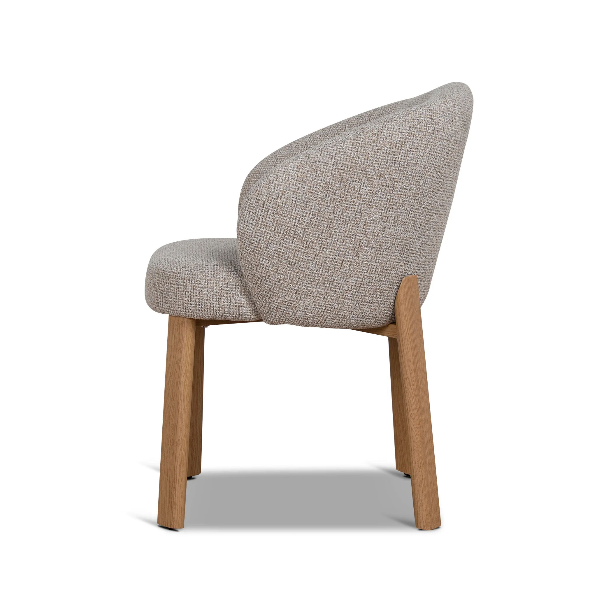 CDC12461-CI Natural Dining Chair - Verona Sand Weave (Set of 2) - Image 4