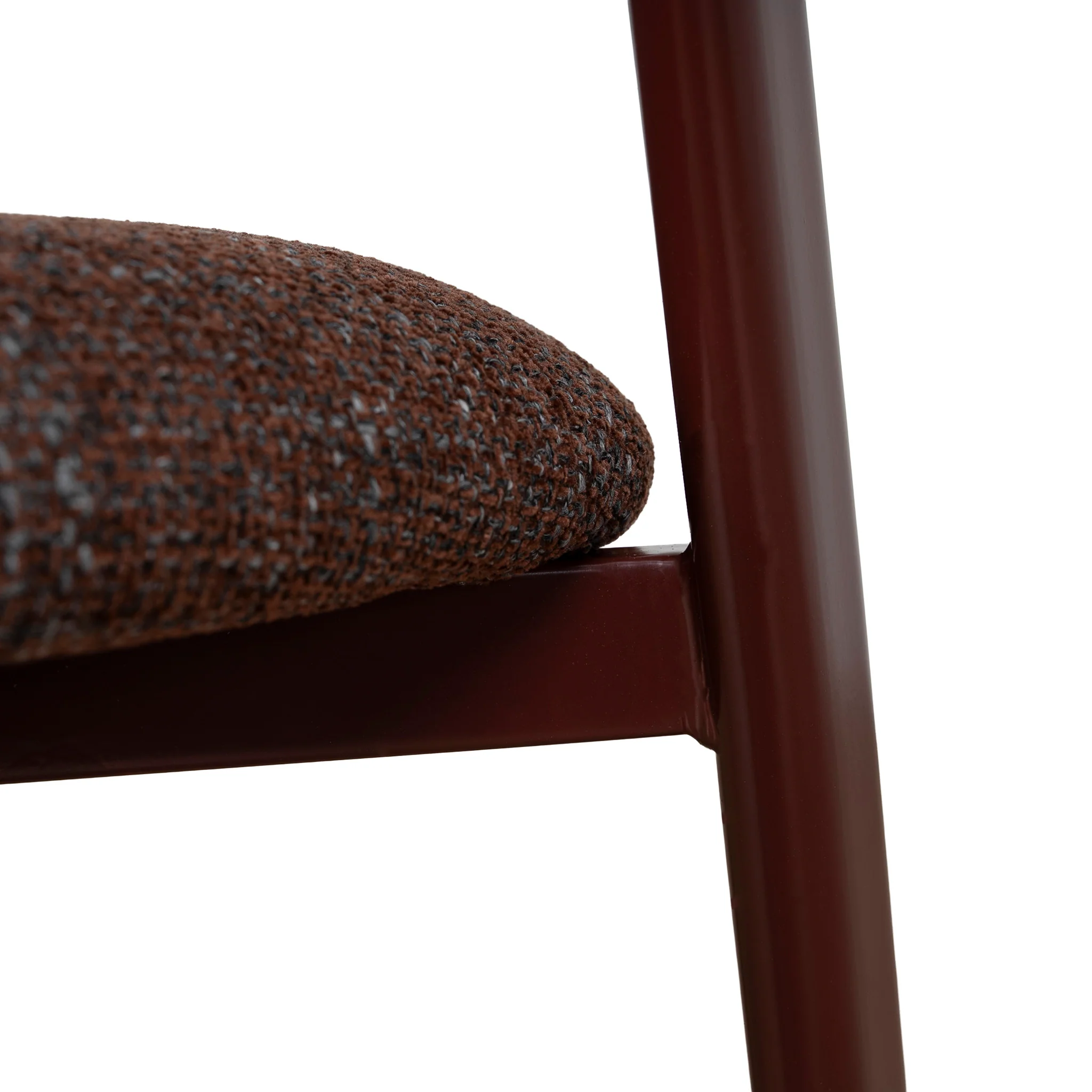 CDC12463-CI Red Dining Chair - Moss Brown (Set of 2) - Image 12