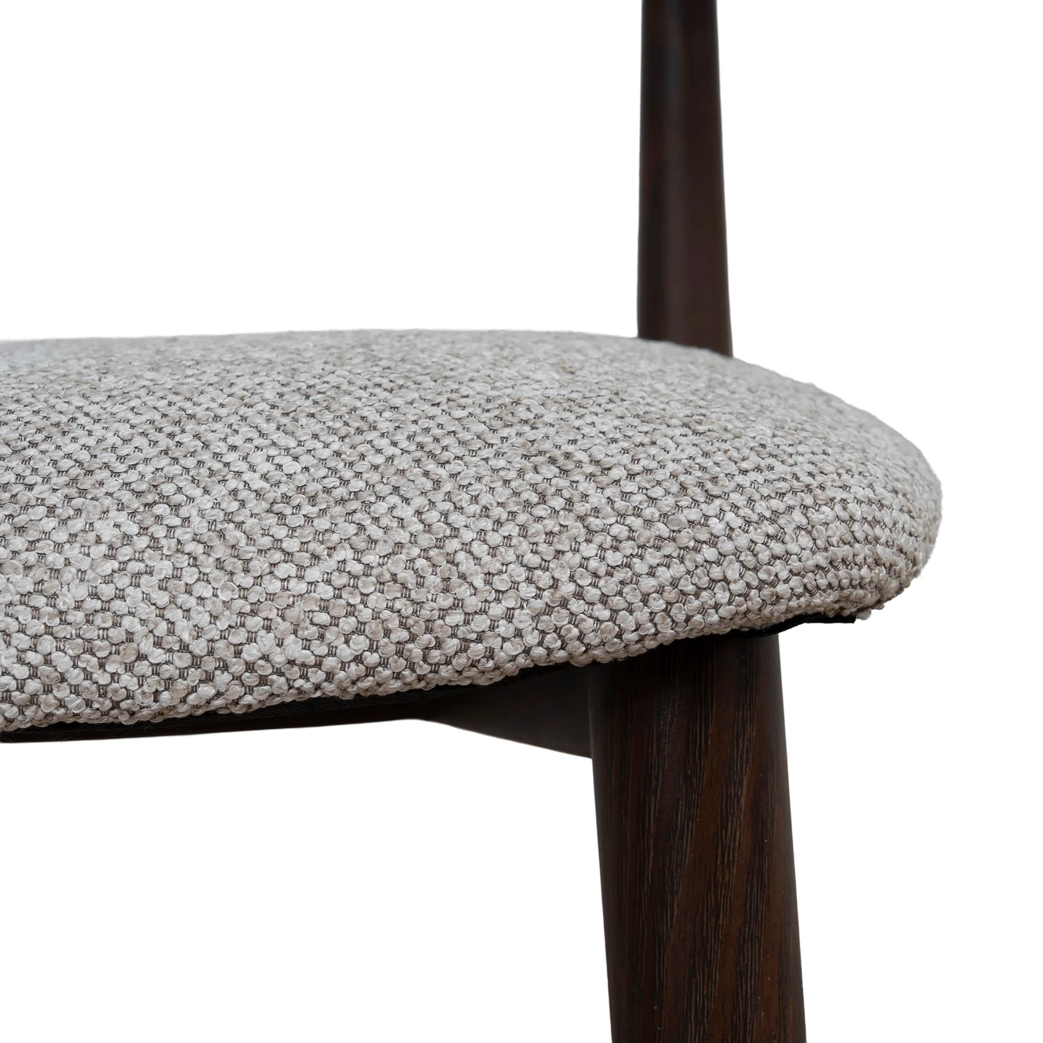 CDC12466-CI Walnut Dining Chair - Clay Beige (Set of 2) - Image 11