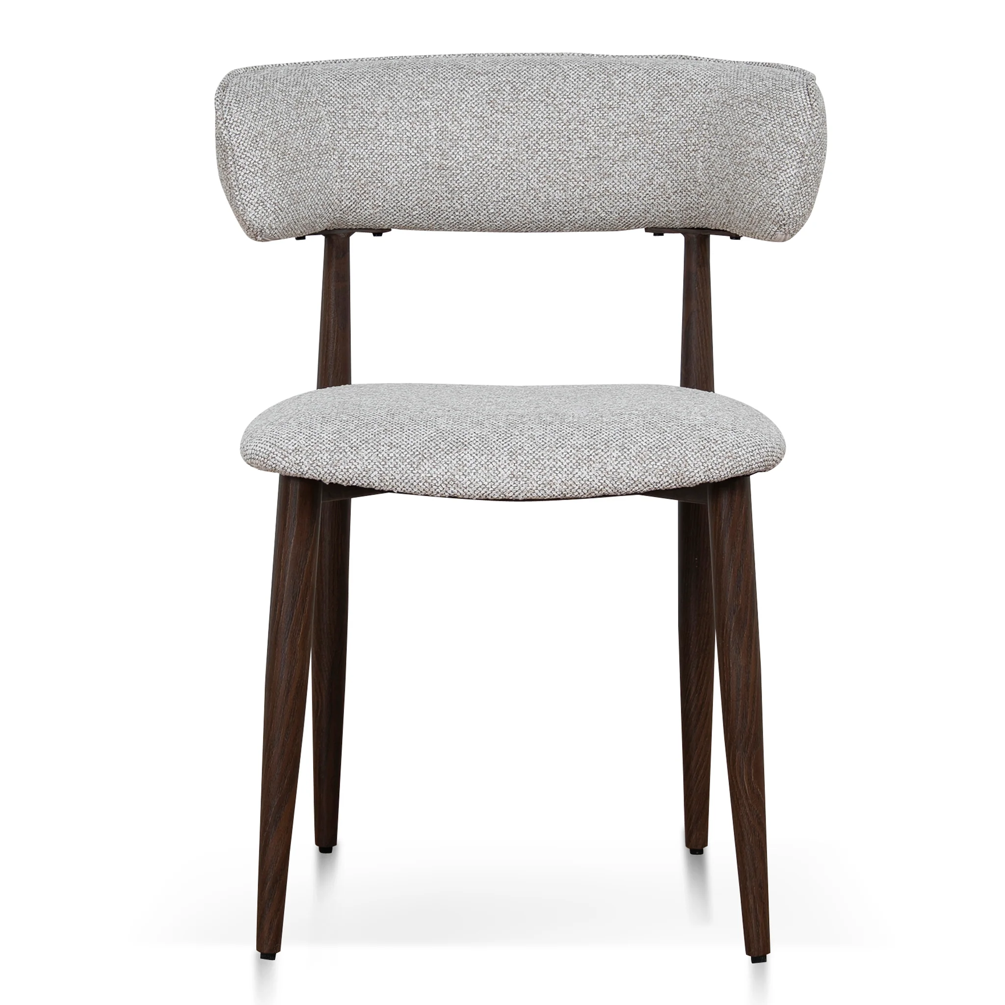 CDC12466-CI Walnut Dining Chair - Clay Beige (Set of 2) - Image 2