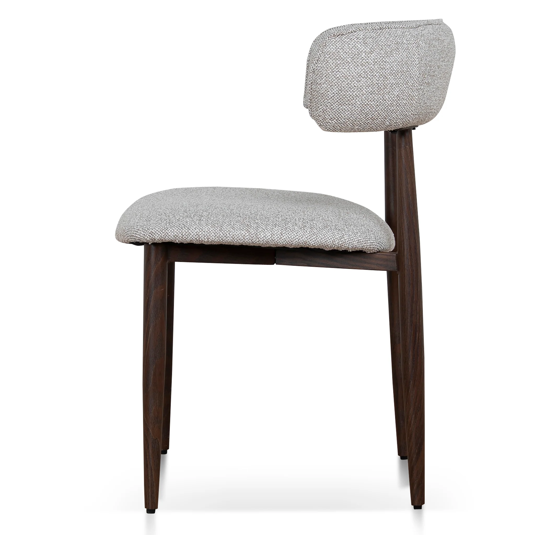 CDC12466-CI Walnut Dining Chair - Clay Beige (Set of 2) - Image 4