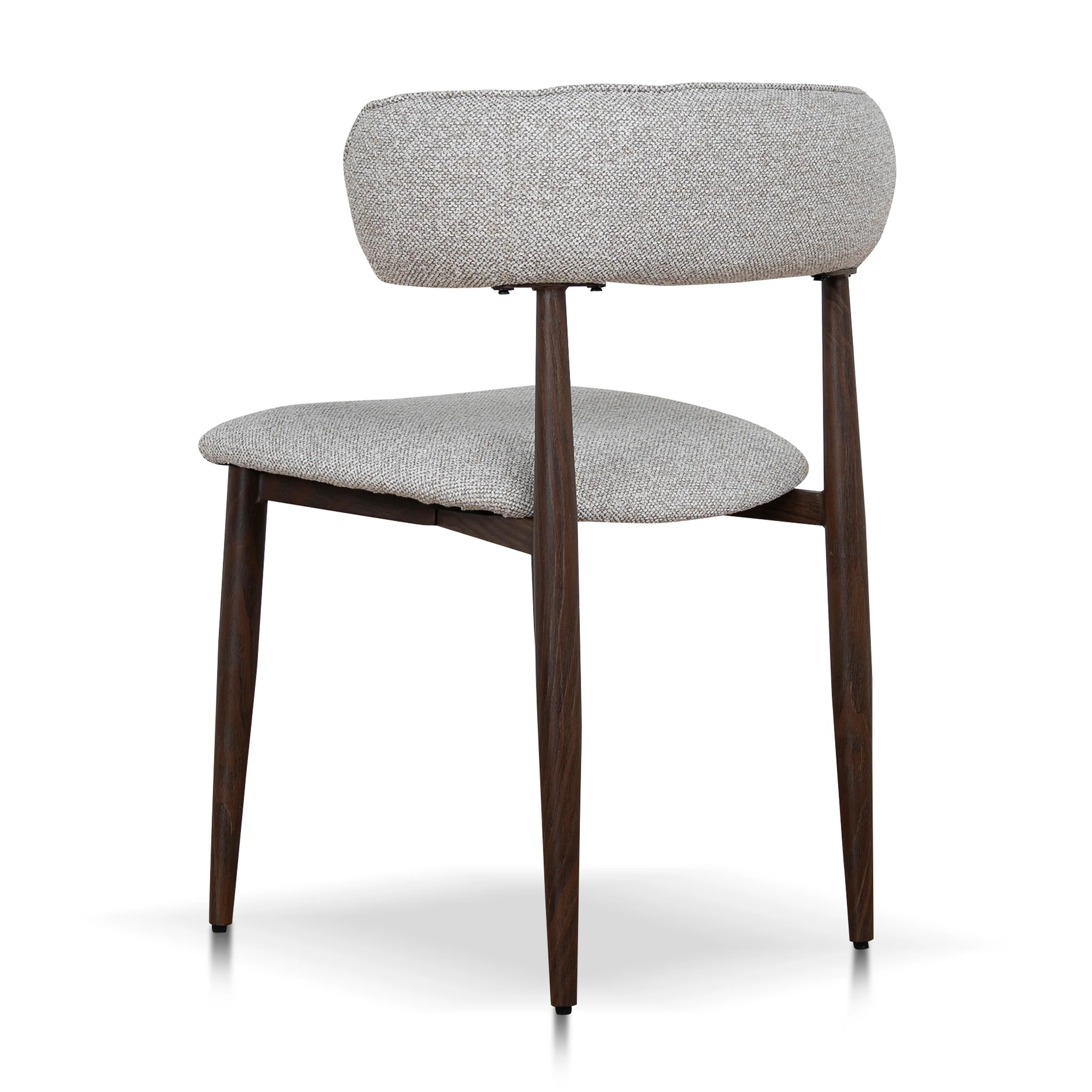 CDC12466-CI Walnut Dining Chair - Clay Beige (Set of 2) - Image 5