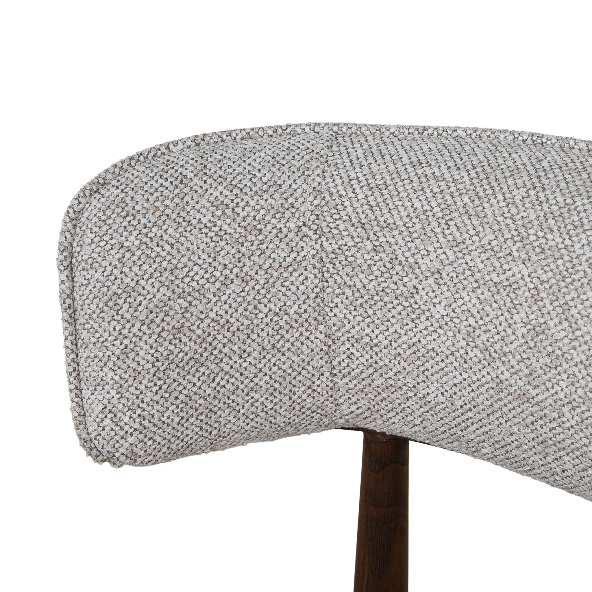 CDC12466-CI Walnut Dining Chair - Clay Beige (Set of 2) - Image 8