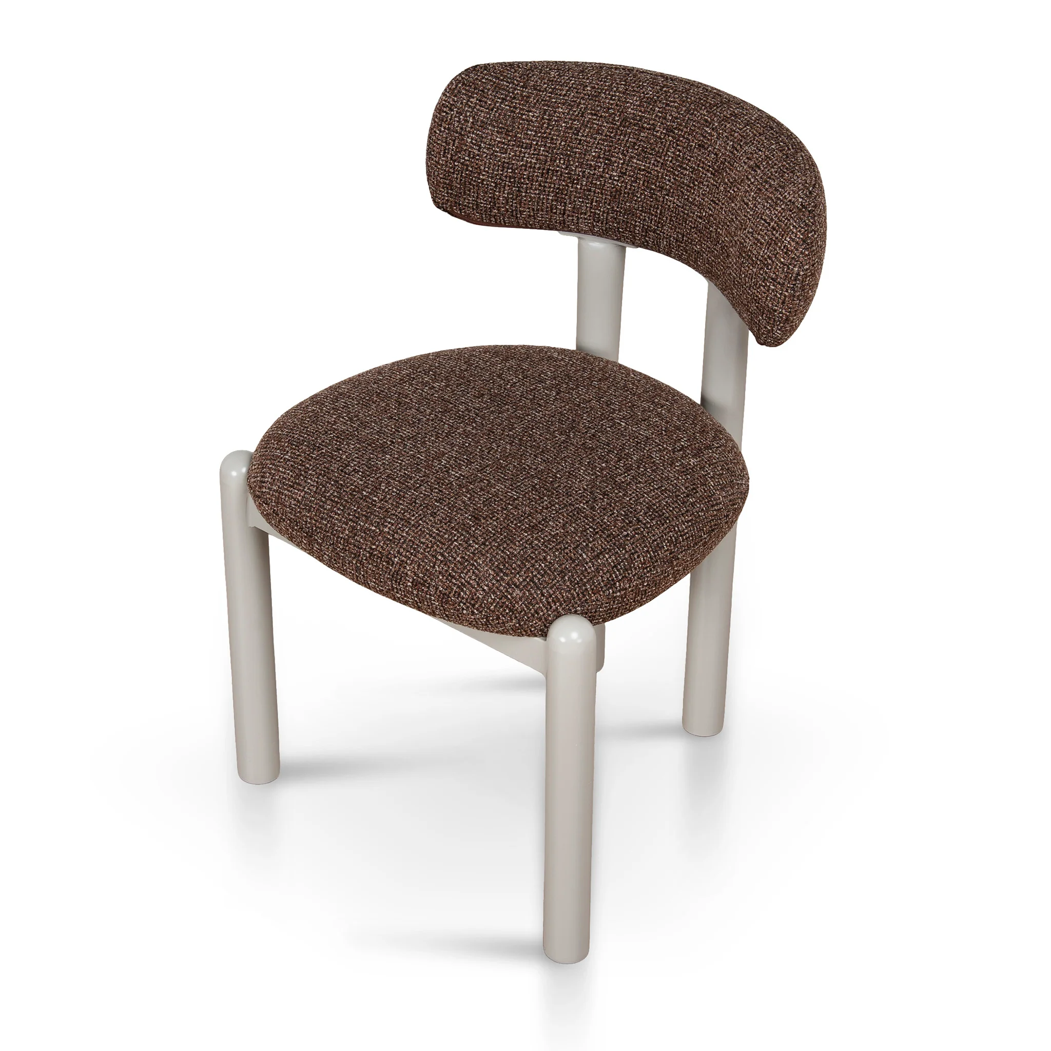 CDC12468-CI Cream Dining Chair - Verona Cinnamon Weave (Set of 2) - Image 7