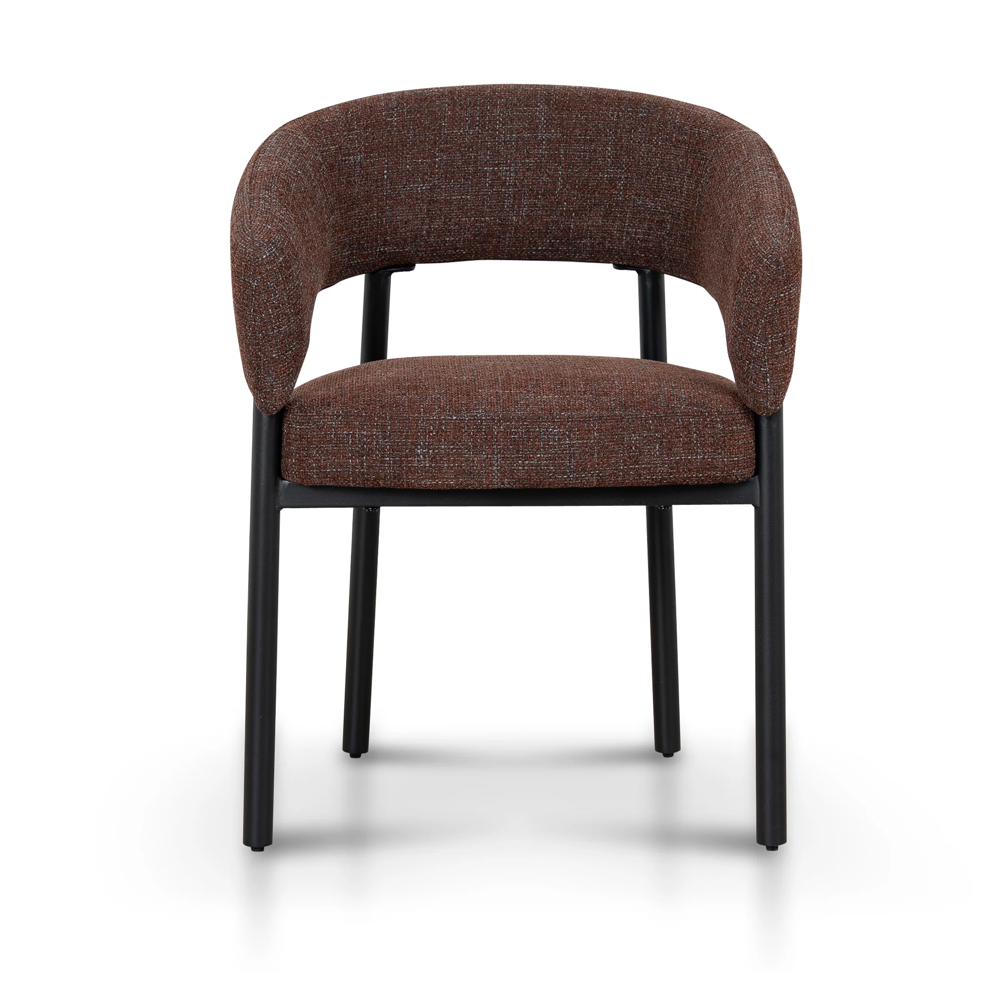 CDC12469-CI Black Dining Chair - Moss Brown (Set of 2) - Image 2