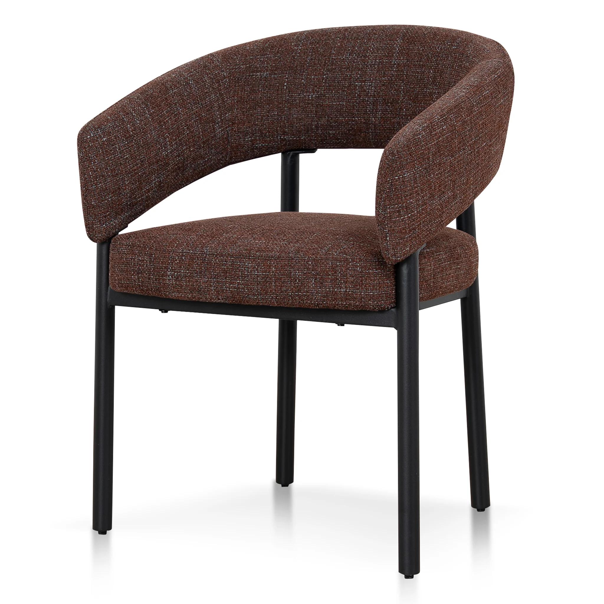 CDC12469-CI Black Dining Chair - Moss Brown (Set of 2) - Image 3