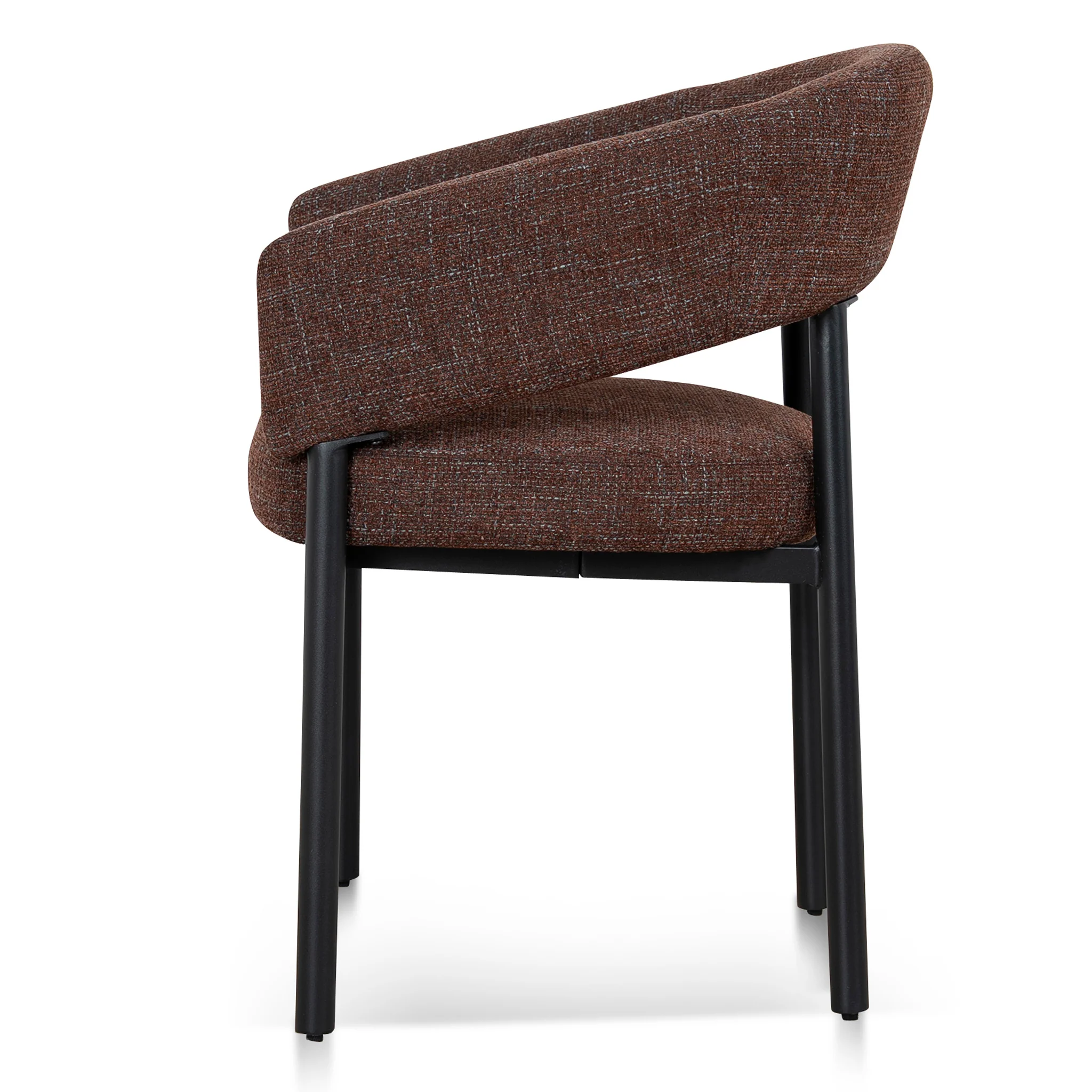 CDC12469-CI Black Dining Chair - Moss Brown (Set of 2) - Image 4