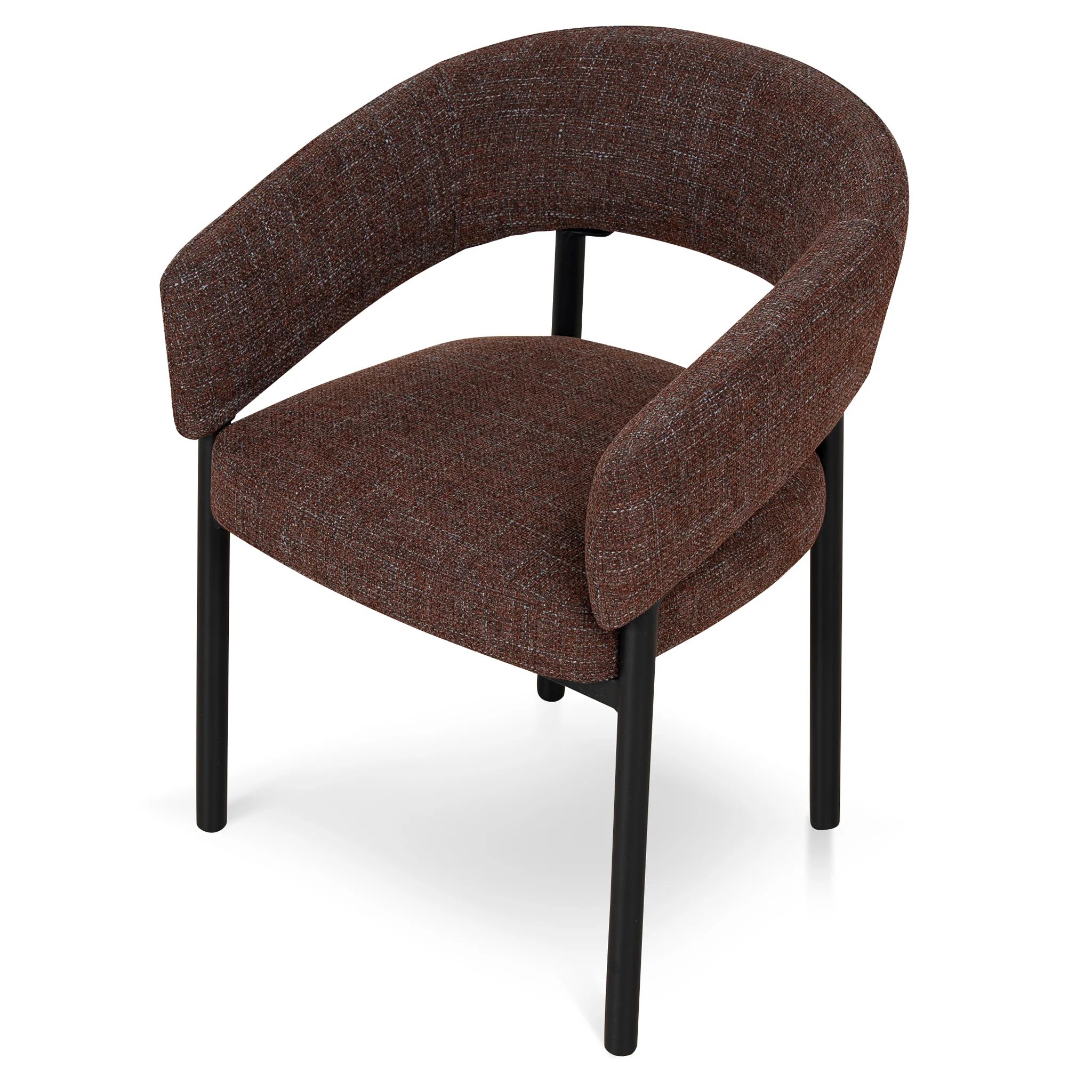 CDC12469-CI Black Dining Chair - Moss Brown (Set of 2) - Image 7