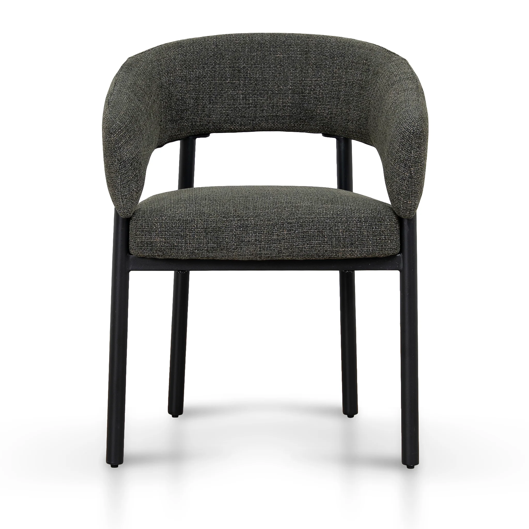 CDC12470-CI Black Dining Chair - Kaitoke Green (Set of 2) - Image 2