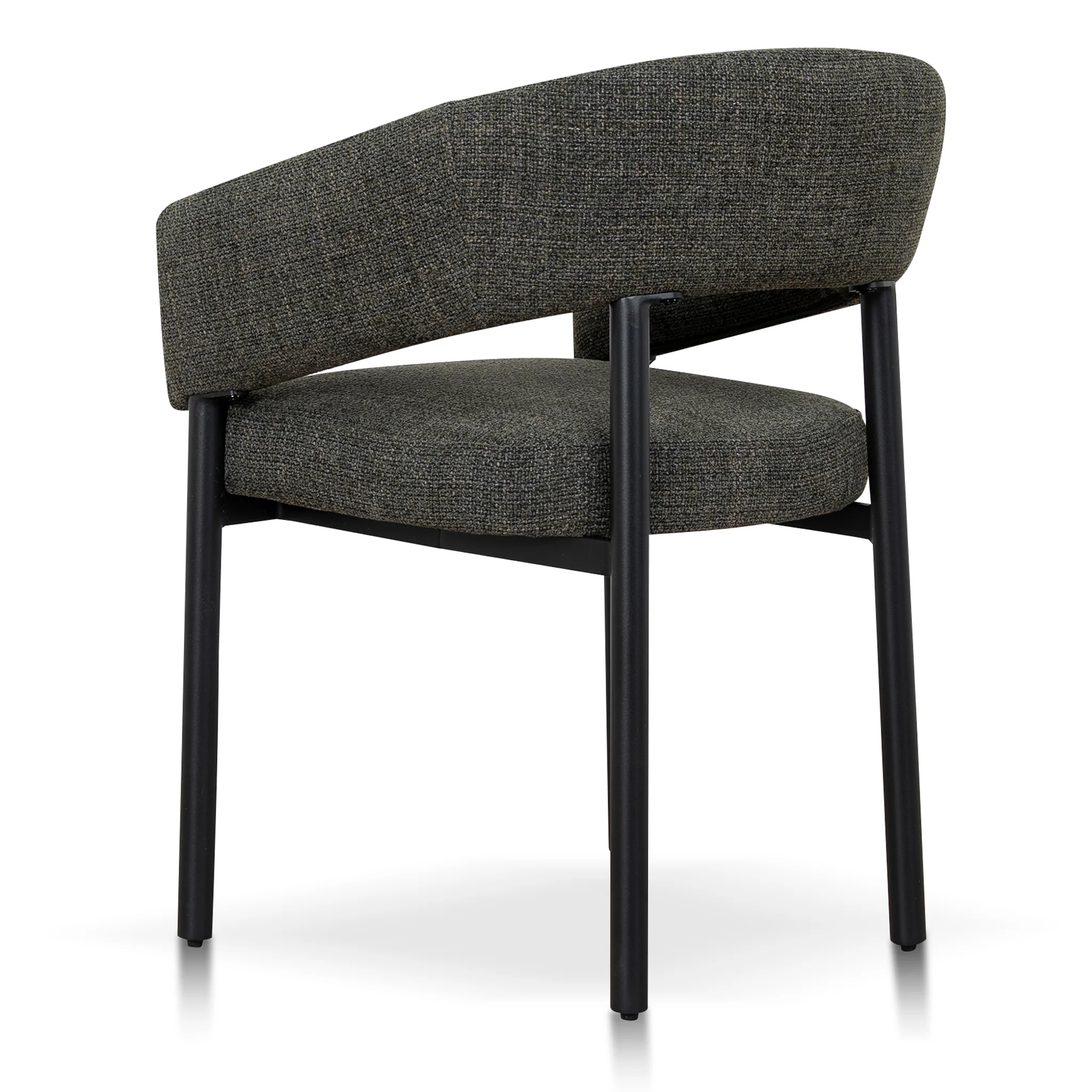 CDC12470-CI Black Dining Chair - Kaitoke Green (Set of 2) - Image 5