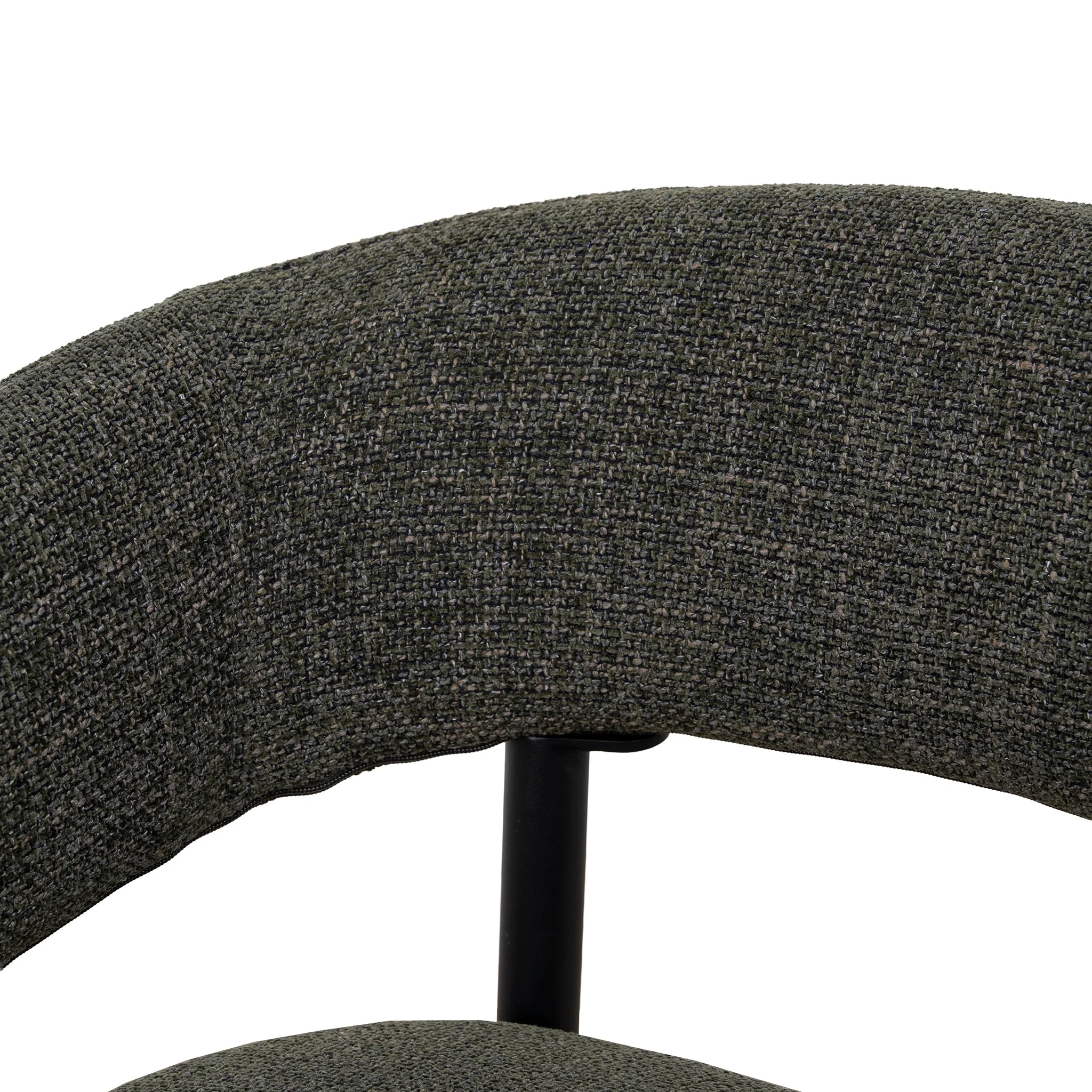 CDC12470-CI Black Dining Chair - Kaitoke Green (Set of 2) - Image 9