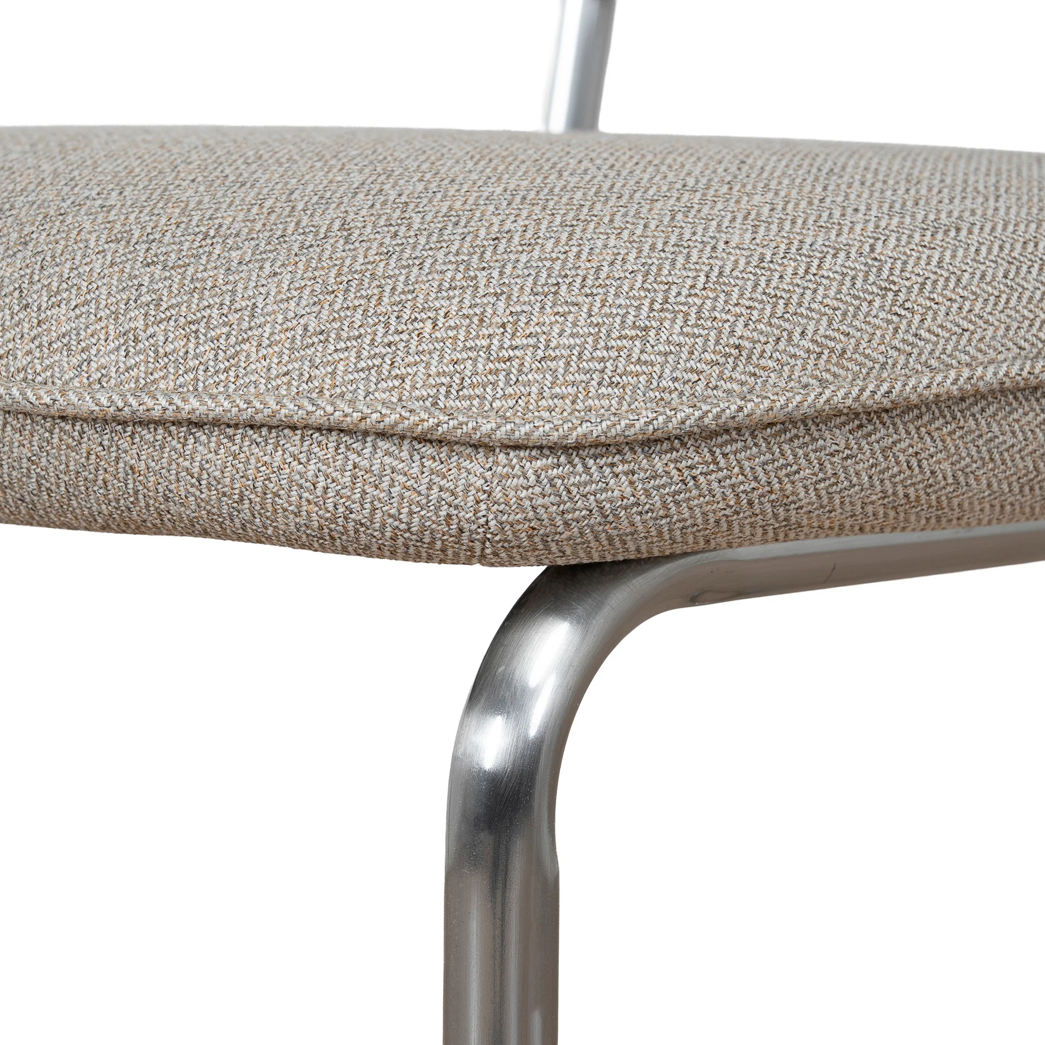 CDC12471-CI Chrome Dining Chair - Henry Beige (Set of 2) - Image 12