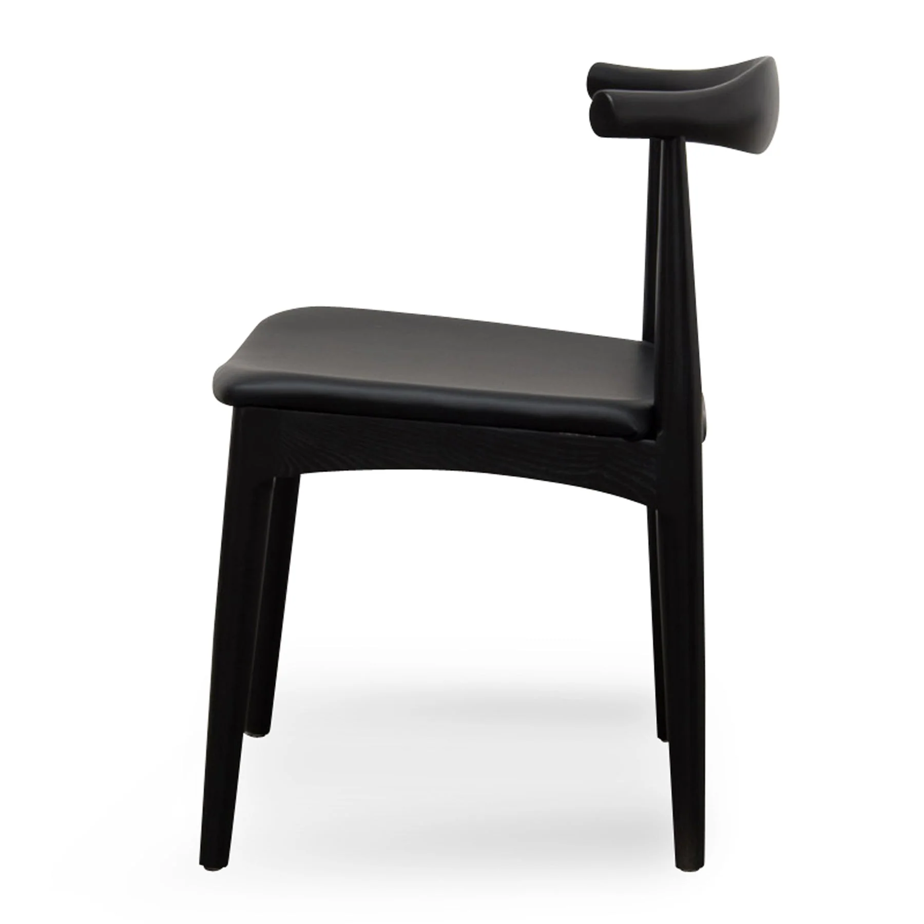 CDC183-SD Elbow Dining Chair - Black (Set of 2) - Image 6