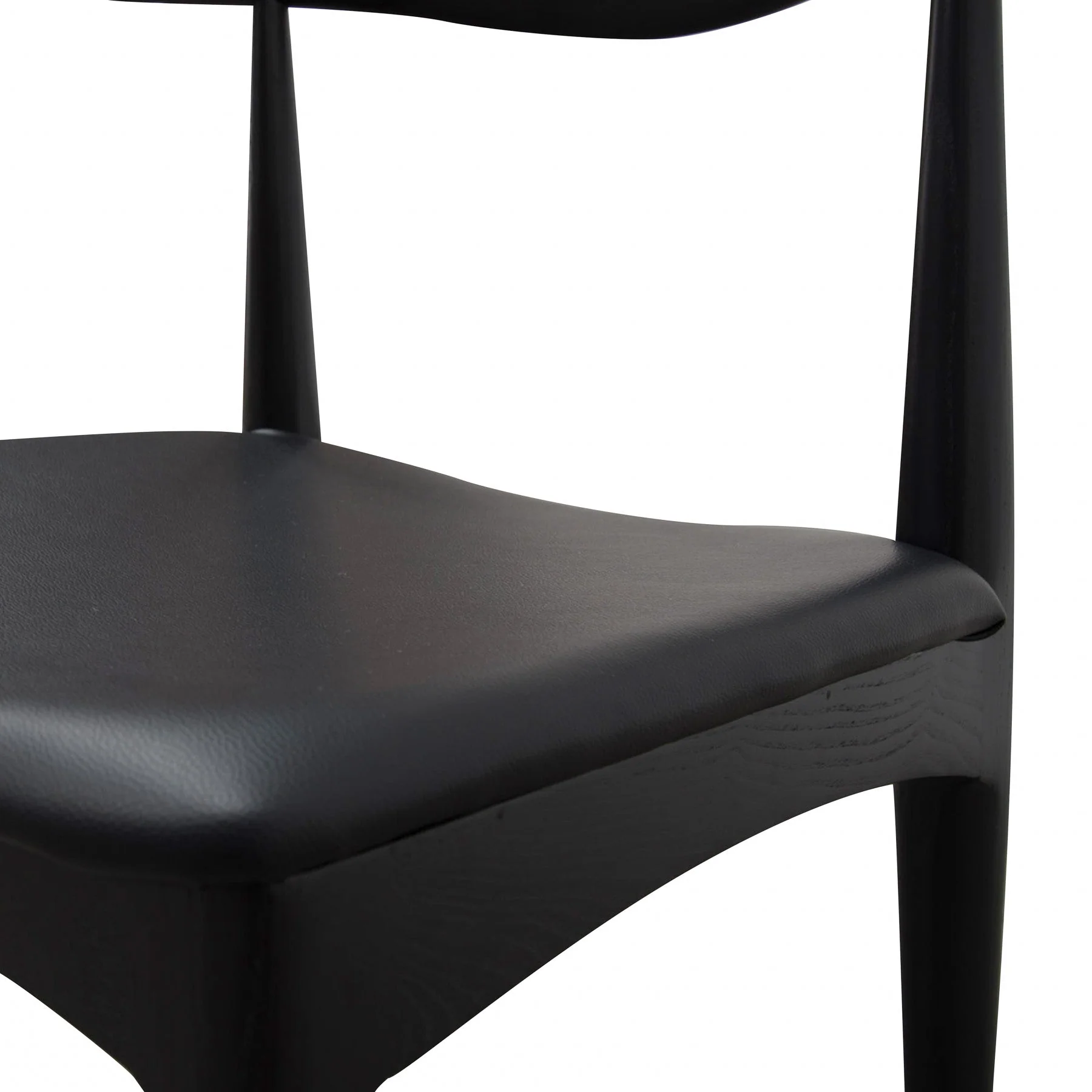 CDC183-SD Elbow Dining Chair - Black (Set of 2) - Image 8