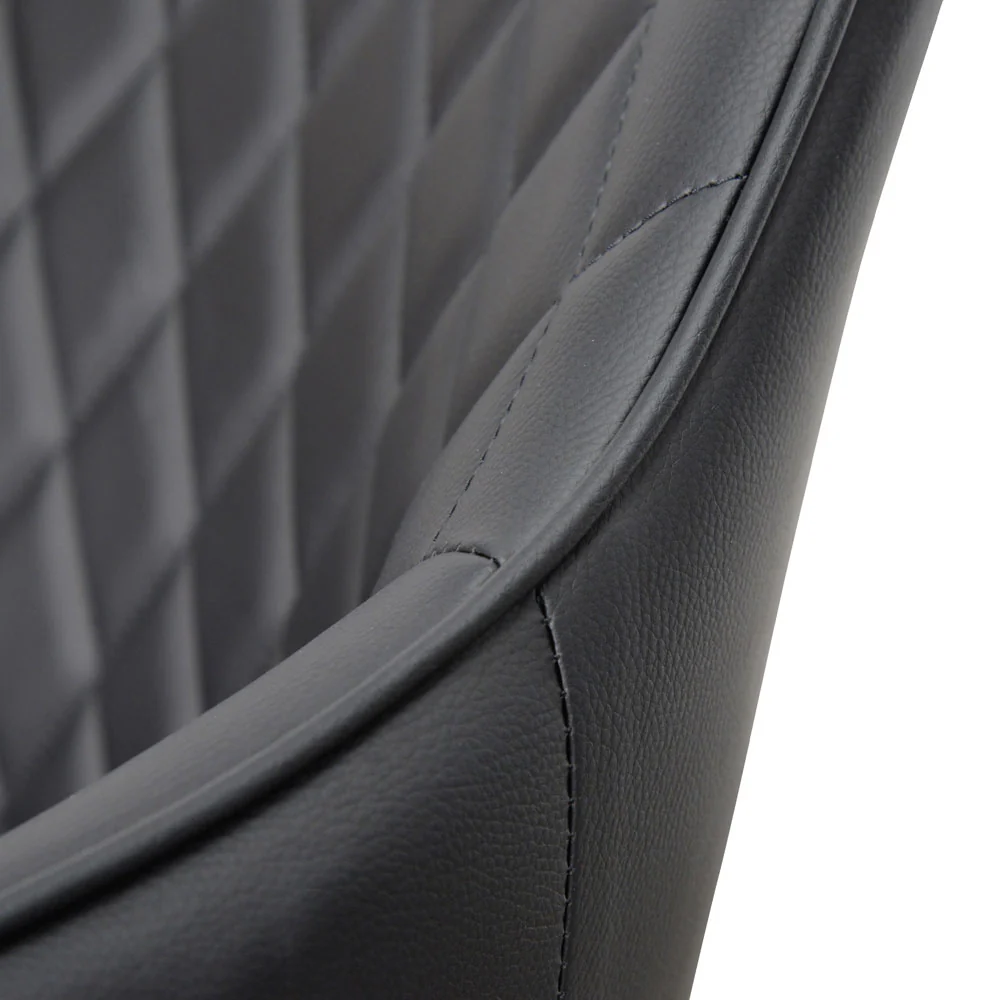 CDC2082-SE - Dining Chair - Black PU (Set of 2) - Image 10