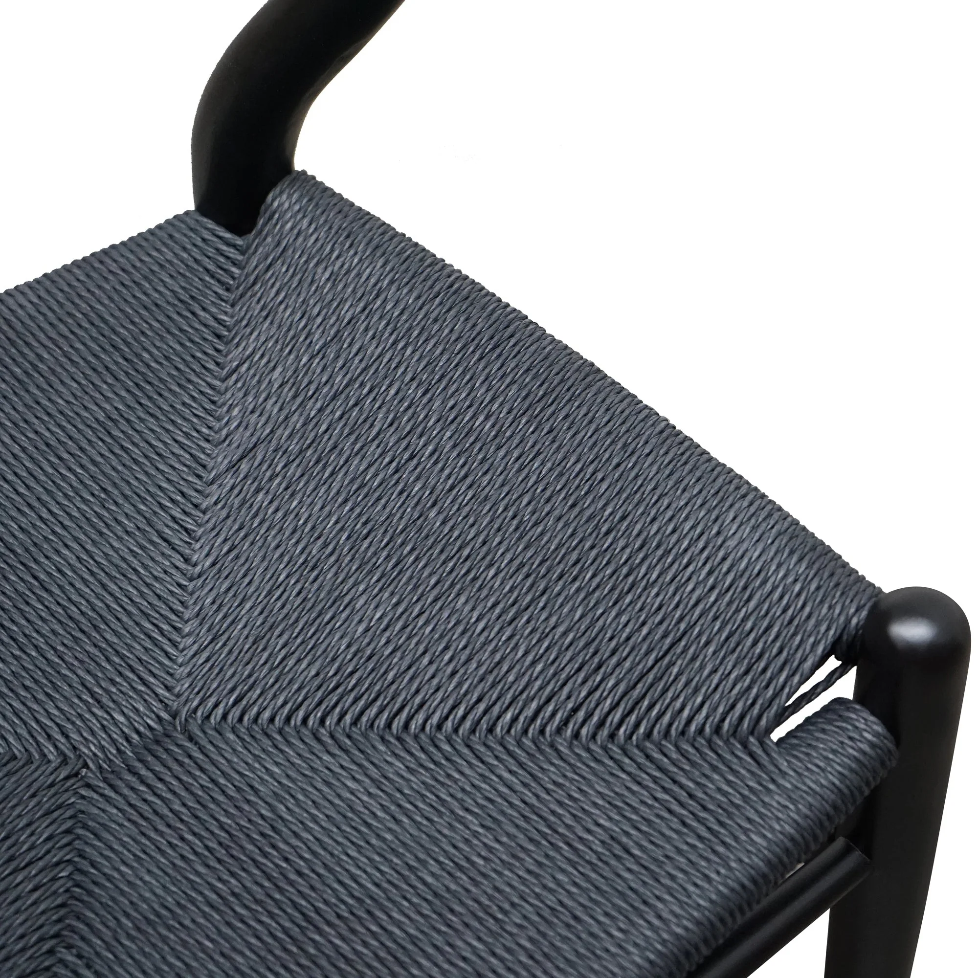 CDC2718-SD Cord Dining Chair - Full Black (Set of 2) - Image 10