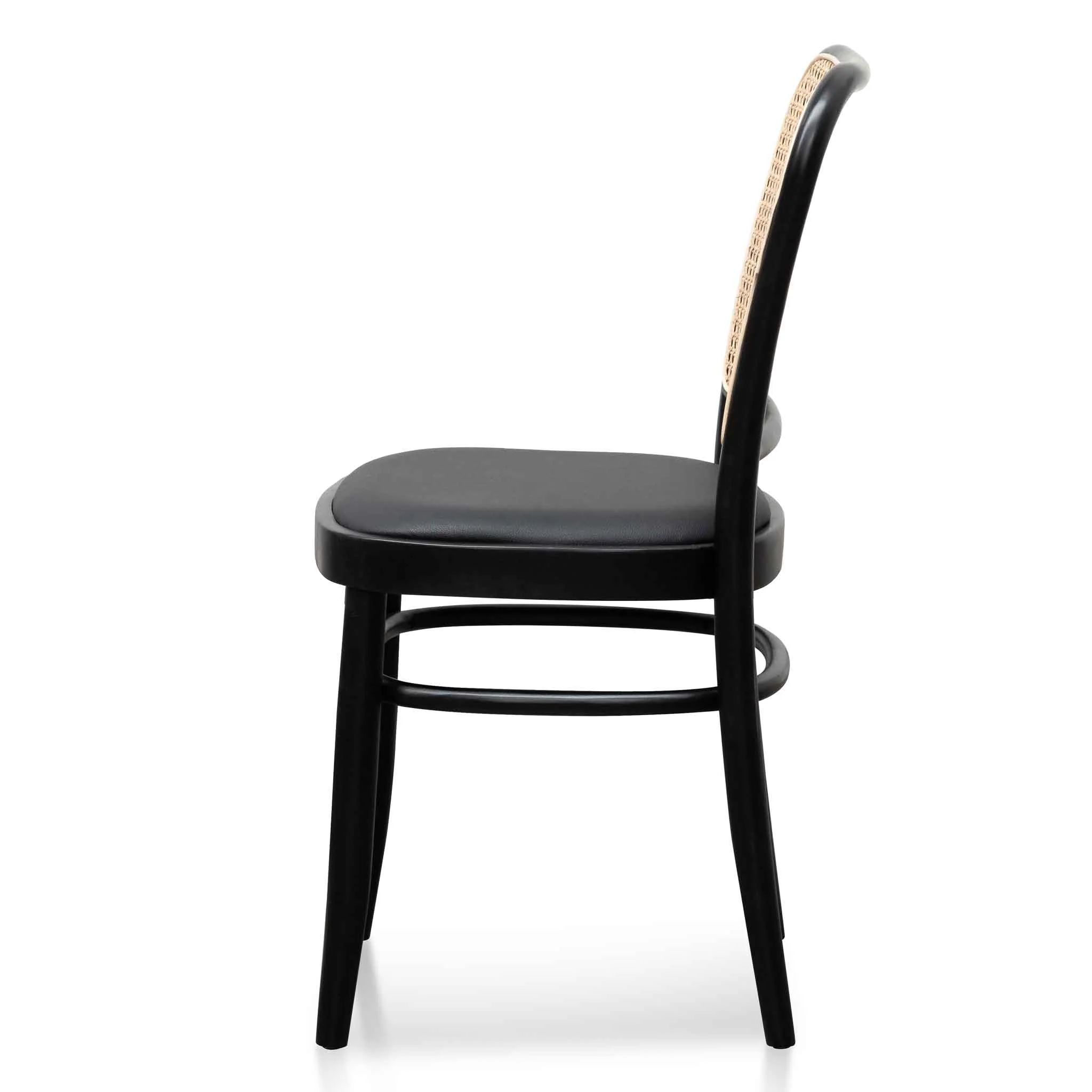 CDC6382-SD Dining Chair - Black (Set of 2) - Image 4