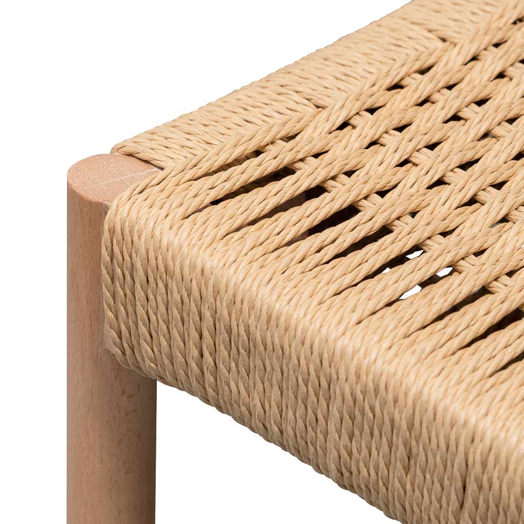CDC6803-SD Rope Seat Dining Chair - Natural (Set of 2) - Image 12