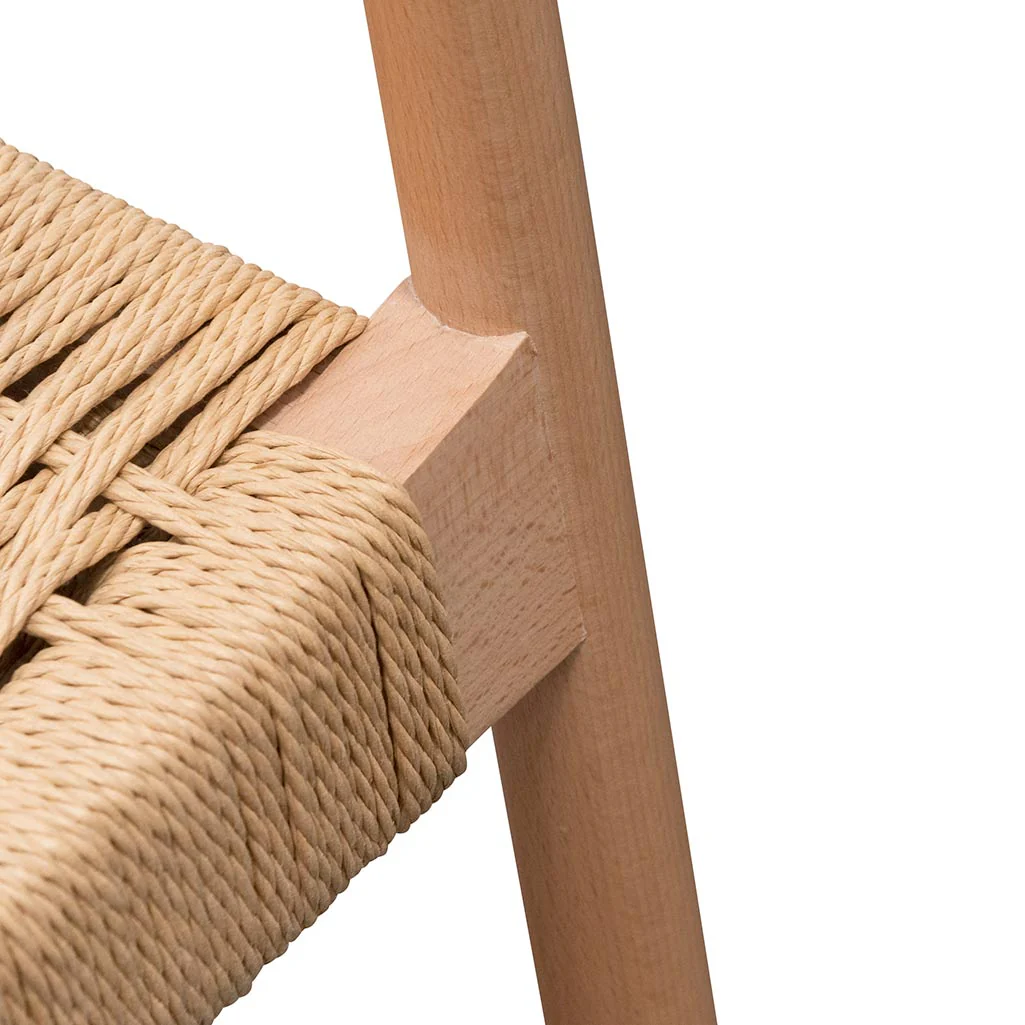 CDC6803-SD Rope Seat Dining Chair - Natural (Set of 2) - Image 14