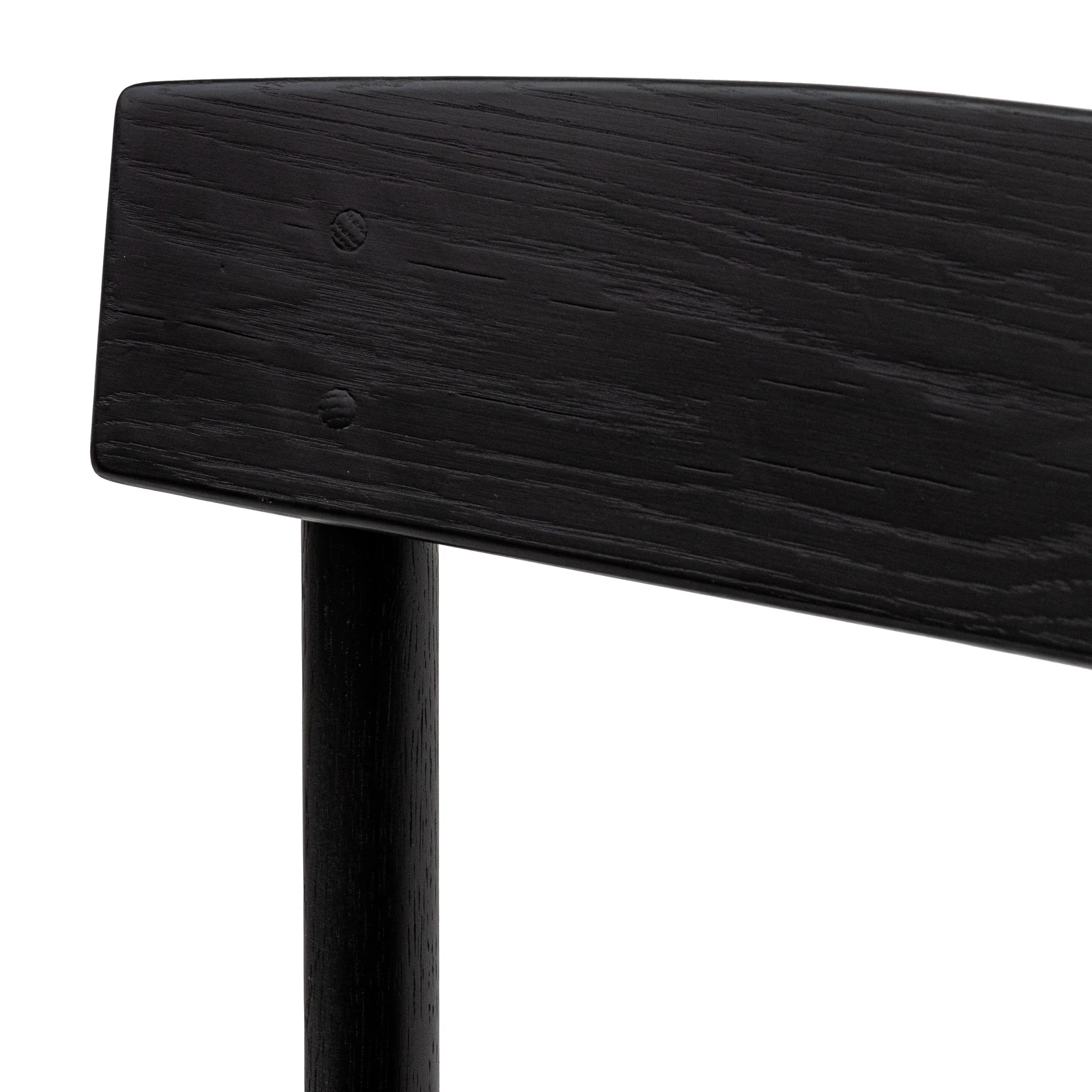 CDC8014-OW Rattan Dining Chair - Full Black (Set of 2) - Image 10