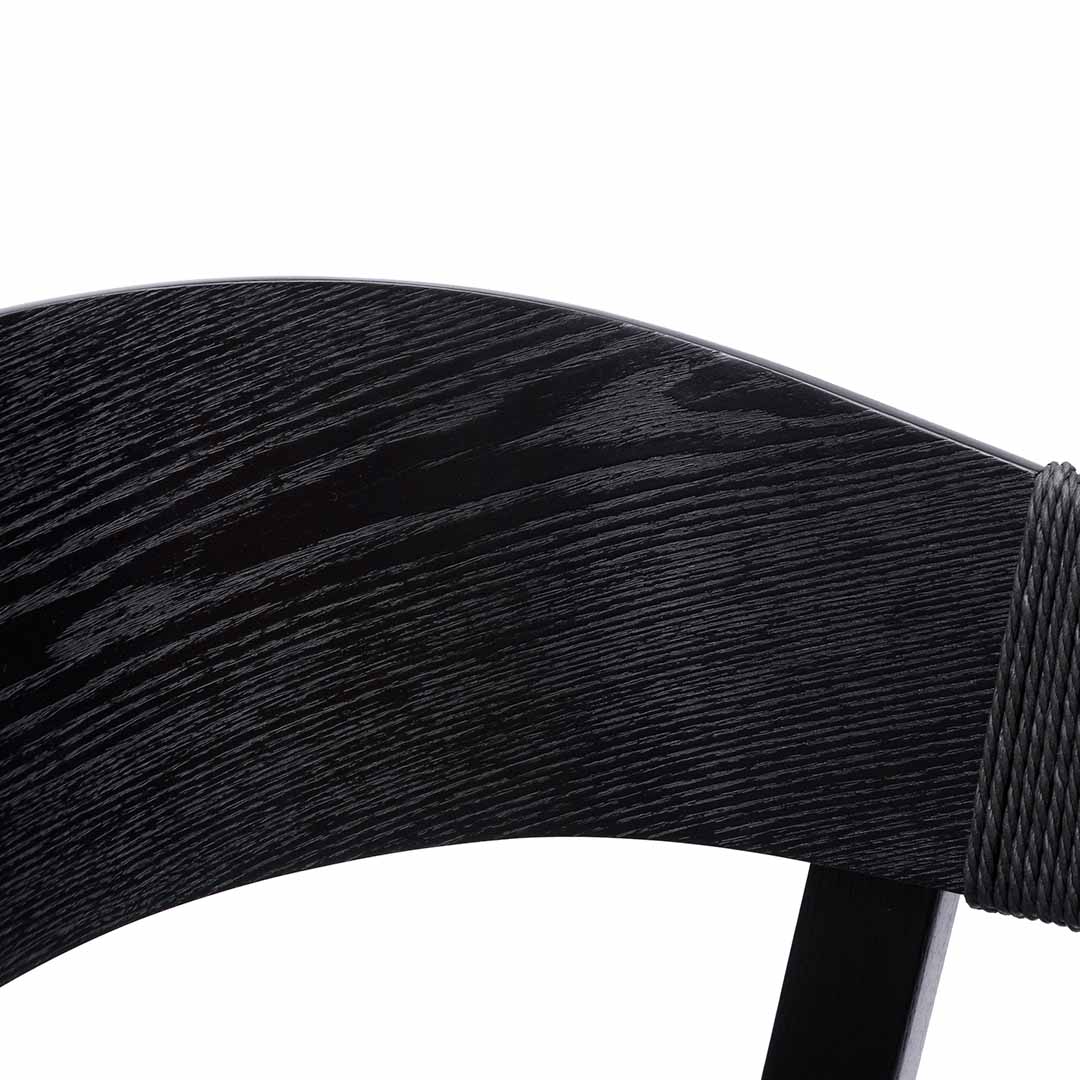 CDC8198-SD Dining Chair - Full Black (Set of 2) - Image 10